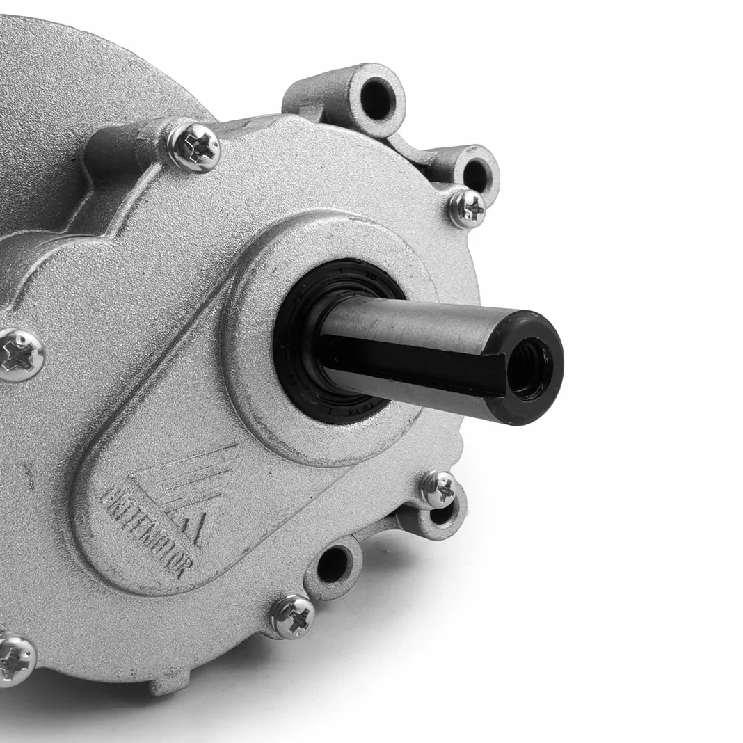 Cochecito eléctrico de 24 V 250 W motor de engranaje cepillado con caja de cambios 120 RPM 75 RPM eje largo para bicicleta de silla de ruedas eléctrica (120 RPM)