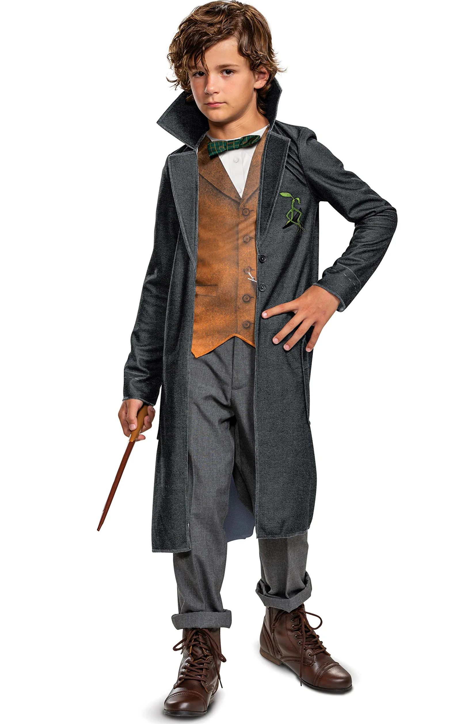 Disguise Fantásticos Beasts - Disfraz de estafador de Newt para niños