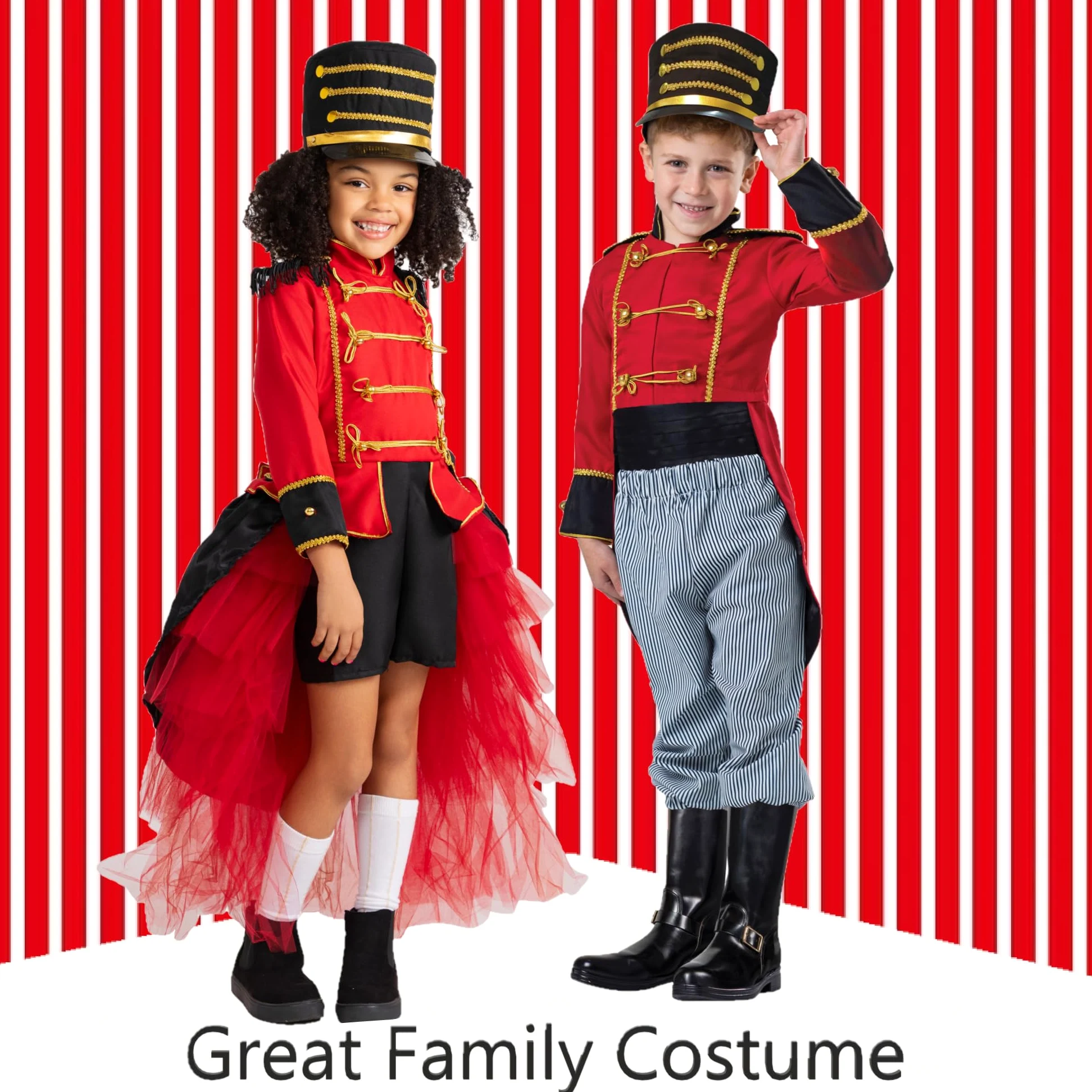 Dress Up America Disfraz Majorette De Banda - Disfraz De Cascanueces Para Niñas Para Juegos De Rol - Uniforme De Soldado De Juguete Para Niños - Nutcracker Costume Para Niños