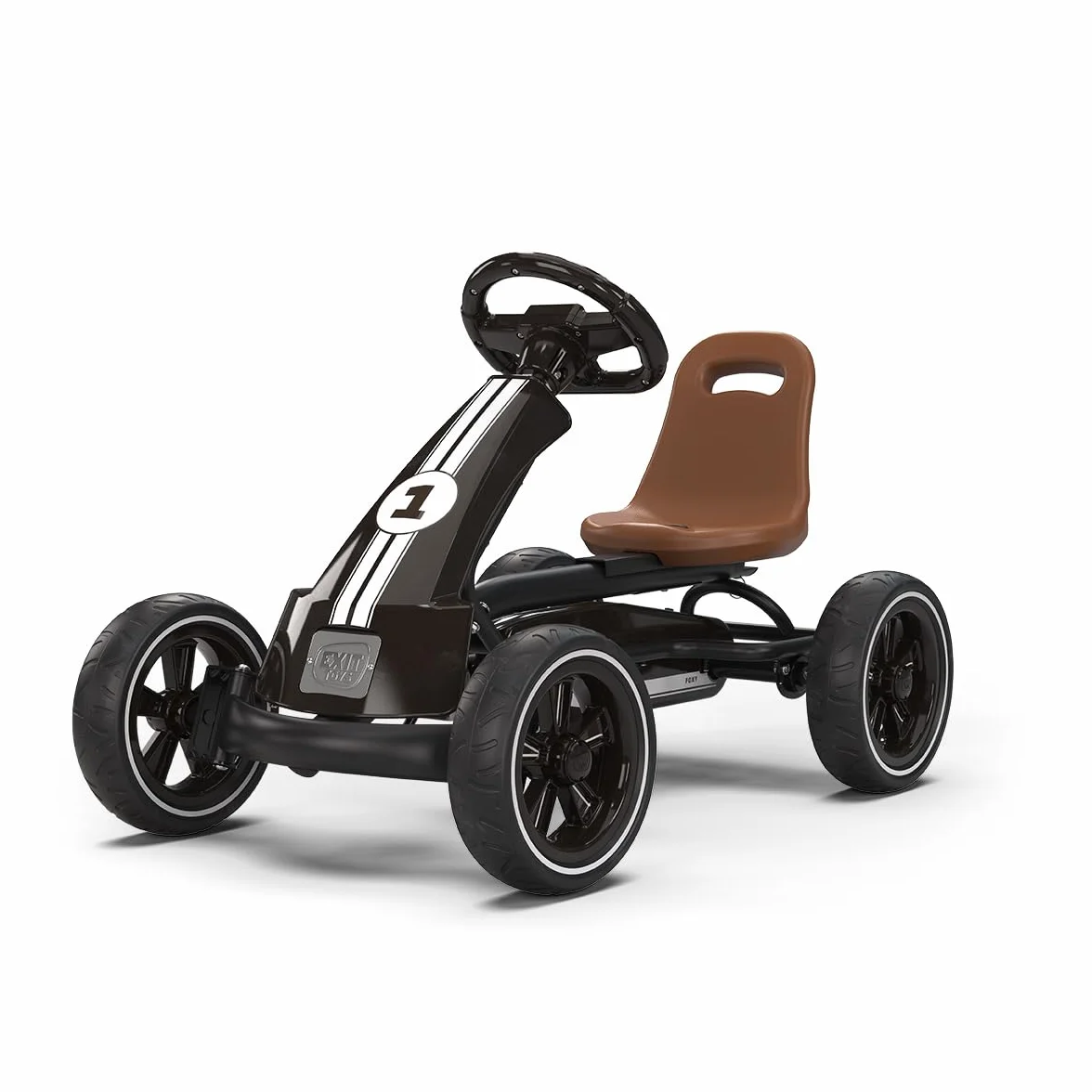 EXIT Foxy Pedal Go-Kart - Espresso Black