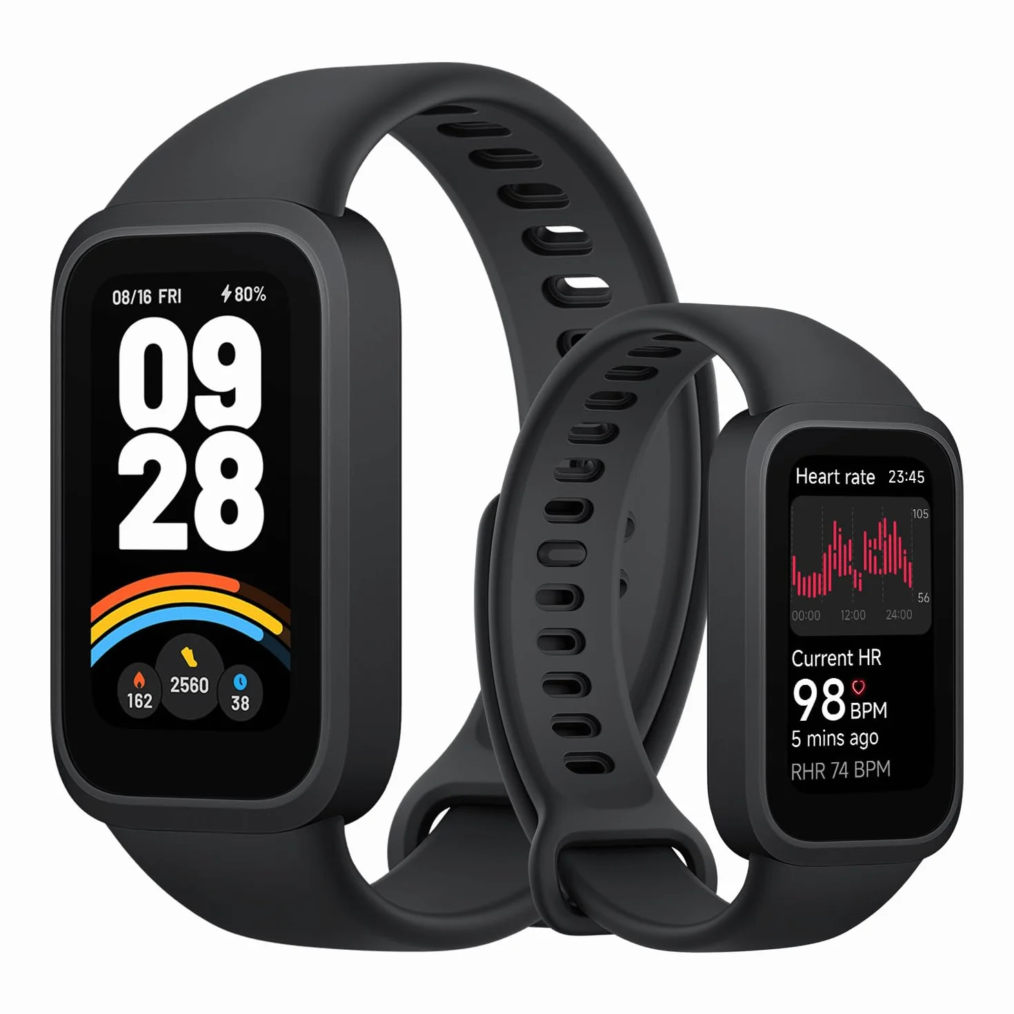 XIAOMI Smart Band 9 Active Pulsera de Actividad 1,47" 60 Hz 5ATM Negro