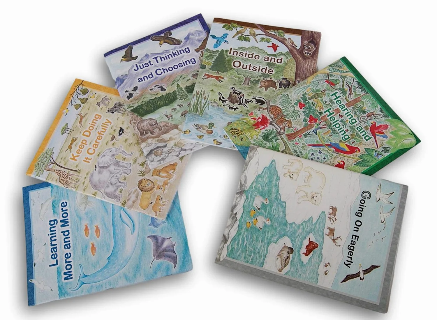 Curriculum preescolar de educación temprana: GHI JKL serie de 6 libros de trabajo