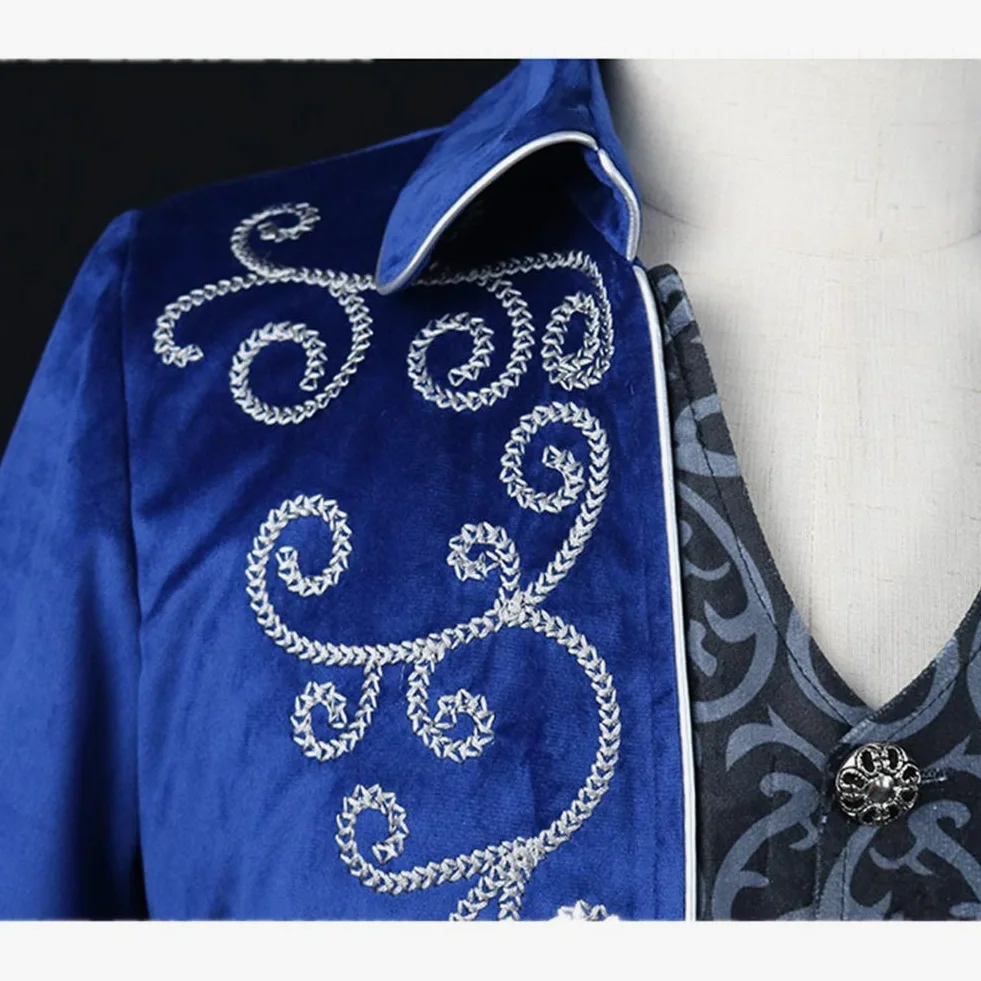 Crubelon Chaqueta steampunk vintage para hombre, estilo gótico, victoriano, uniforme de Halloween
