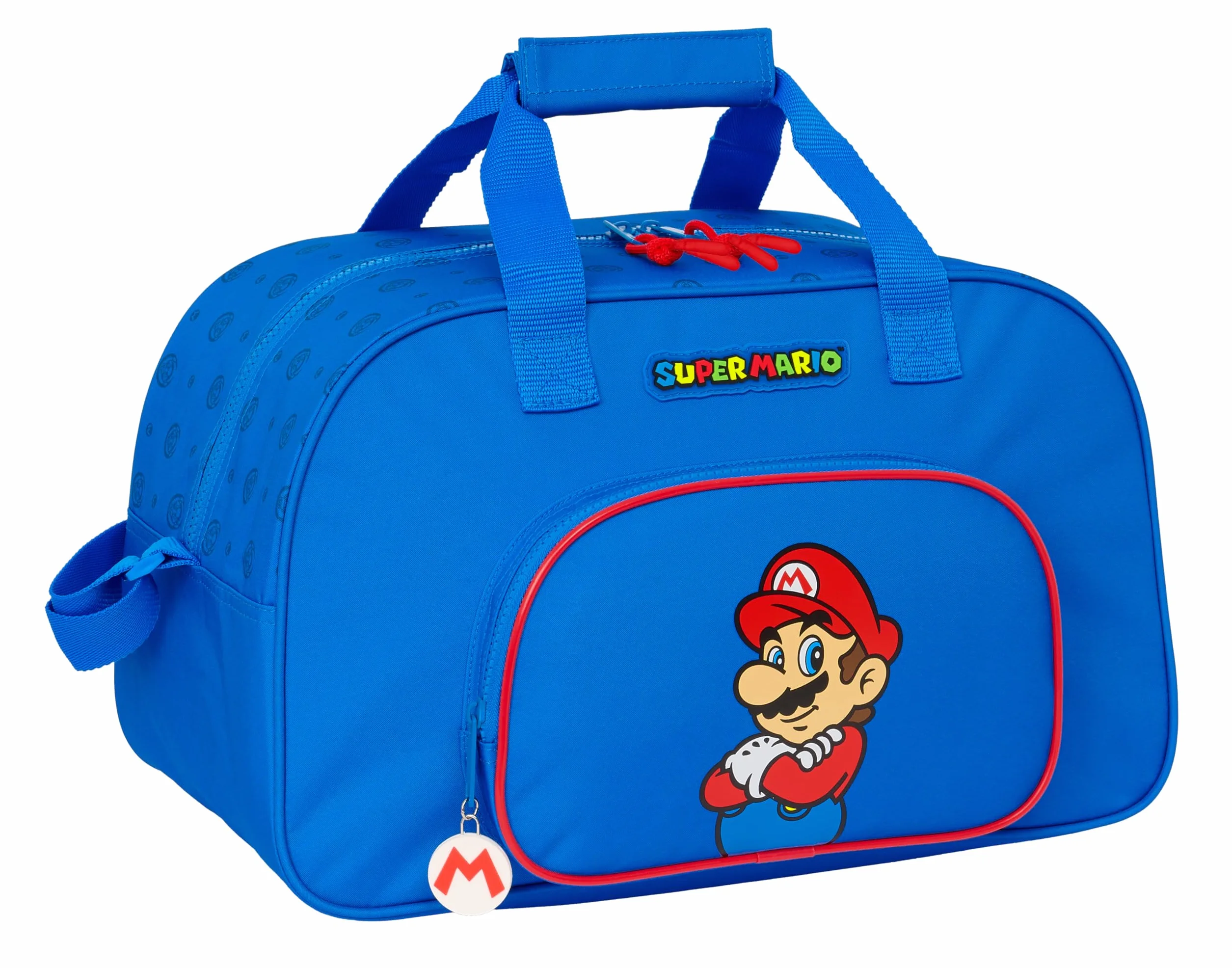 SUPER MARIO PLAY Bolsa de Deporte Mochila 40x23x24 cm Azul Rojo