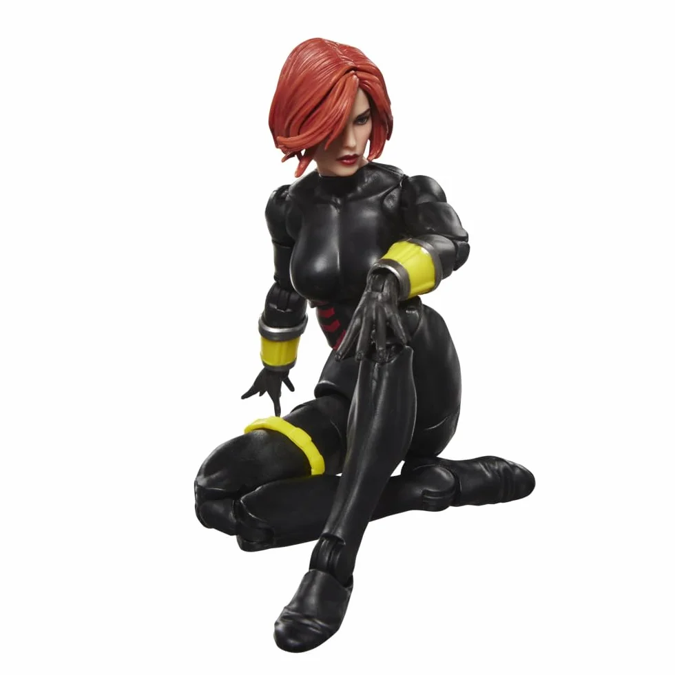 Marvel Legends Series, Black Widow y Quicksilver, Avengers: The Crossing, Figuras coleccionables de 15 cm inspiradas en los cómics