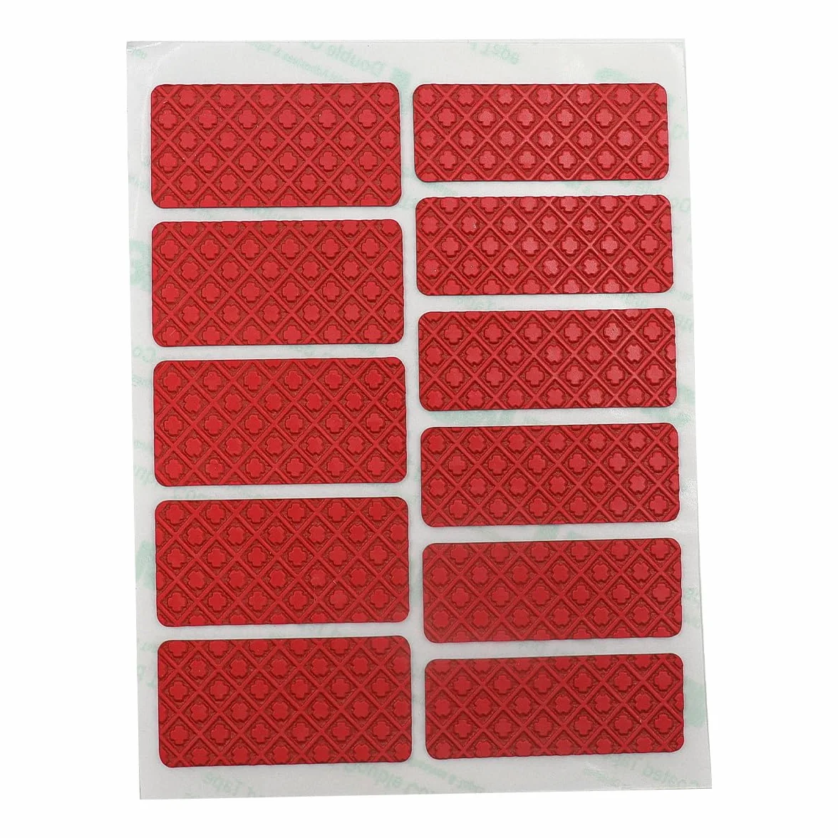 Pack de 3 Pegatinas Antideslizantes para Ratón, Cinta de Agarre DIY con Textura de Flor de Ciruelo, Absorbente de Sudor, Accesorio Universal para Ratón, Teclado, Smartphone y Controlador