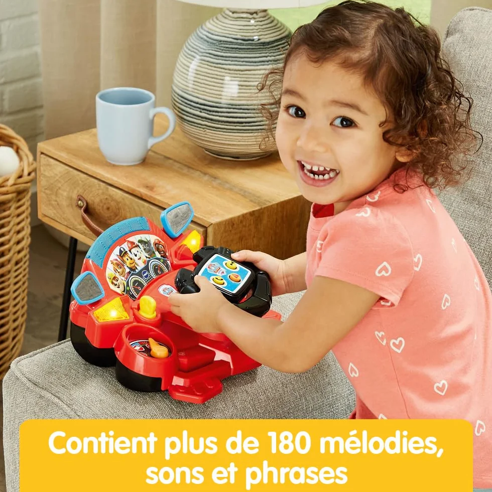 VTech Patrouille Pat Patrulla Canina-Misión Piloto, Color Rojo, tamaño estándar (542705)