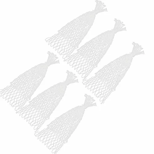 VGEBY Bolsa de Malla de Algodón para Billar 6 uds, Red de Agujero Largo, Accesorios de Mesa de Billar Duraderos