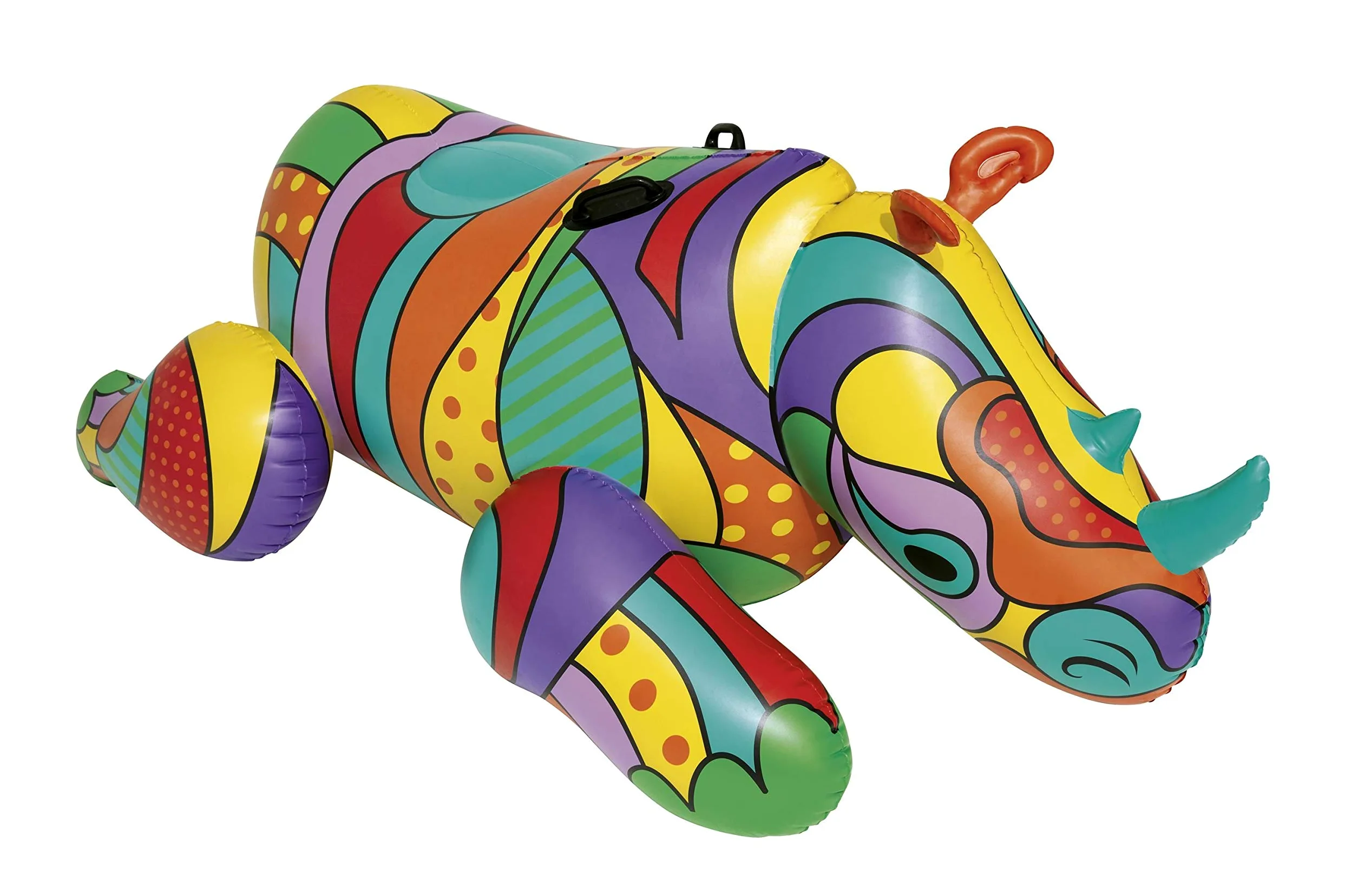 Bestway Inflatable Ride-On Toy with Pop-Art Design