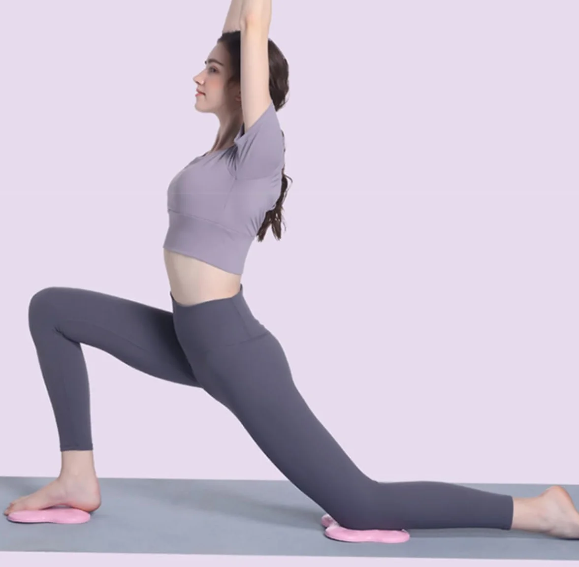 Almohadillas Rodilleras Yoga Antideslizante 2 Piezas Protección Rodillas Codos Tobillos Muñecas Accesorios Fitness