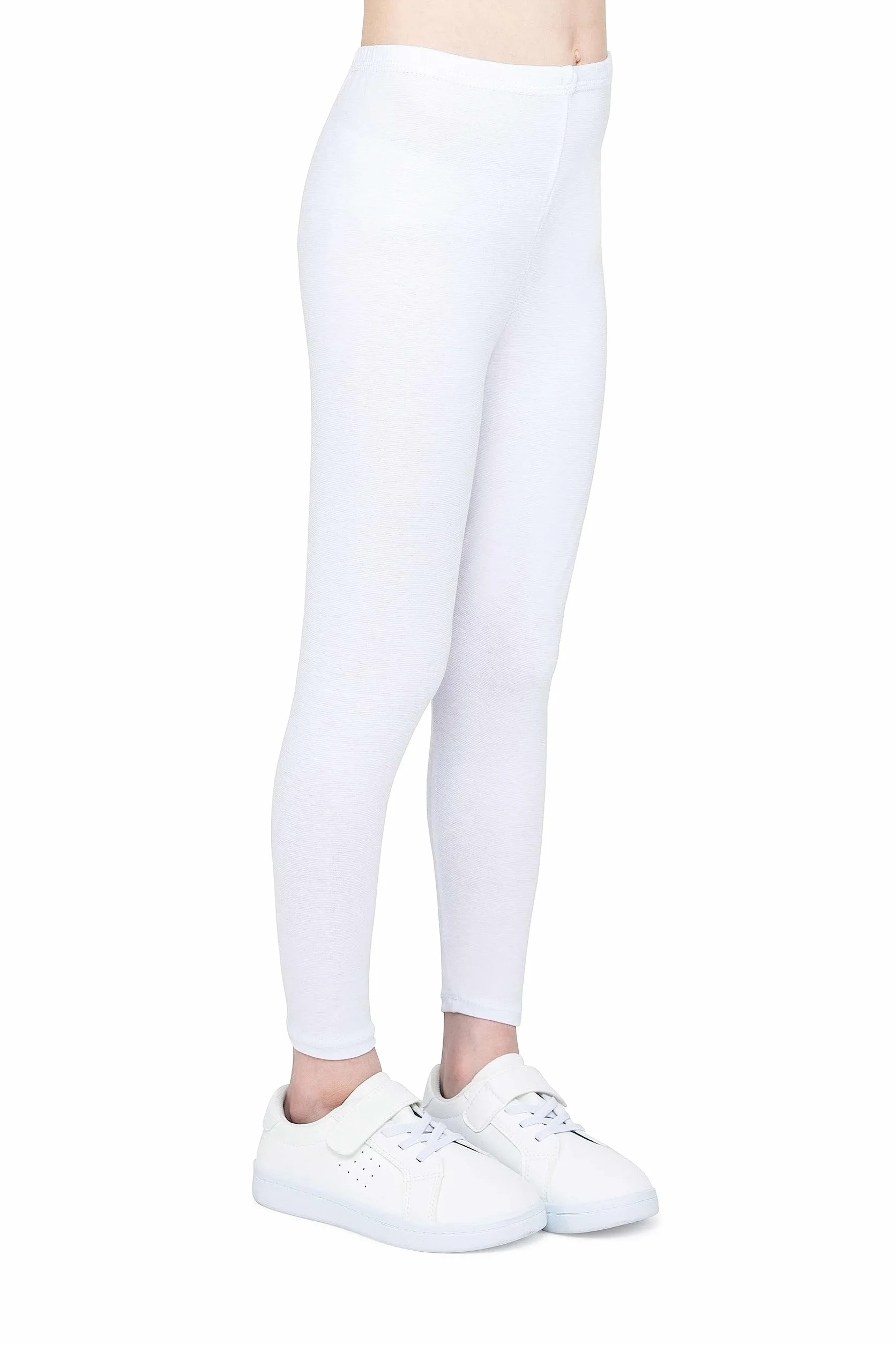 Zoe Leggings de algodón para niñas Pantalones suaves