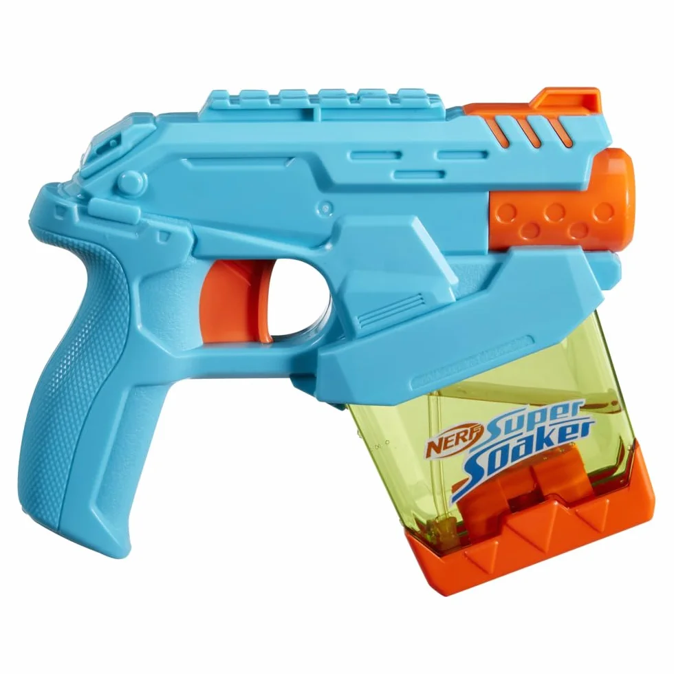 Hasbro Nerf Super Soaker Mini Dunk-Fill Lanzador de Agua Pequeño, Azul