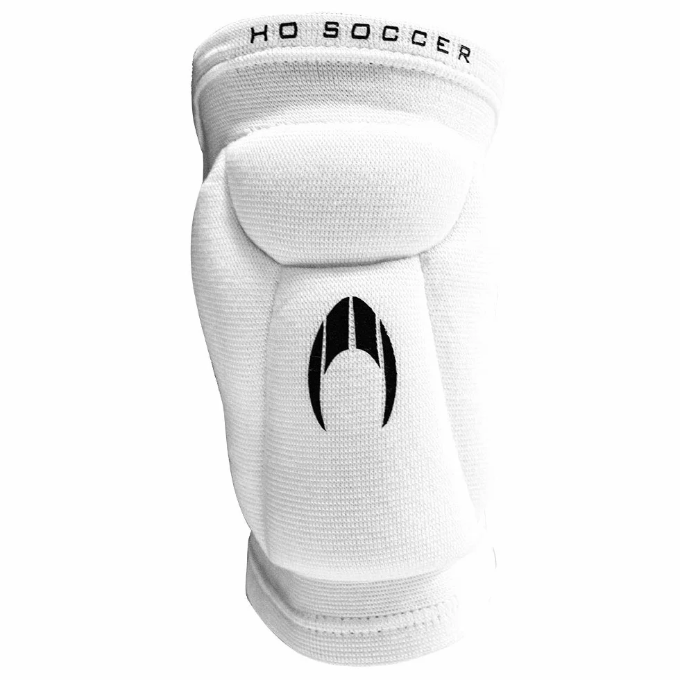 HO Soccer Rodillera para Portero de fútbol, Blanca