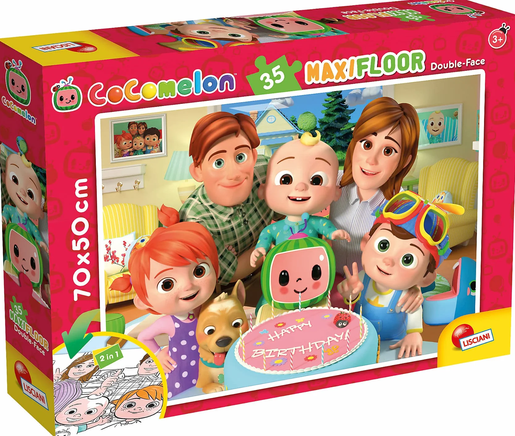 Lisciani Giochi- Puzzles, 91034, Multicolor