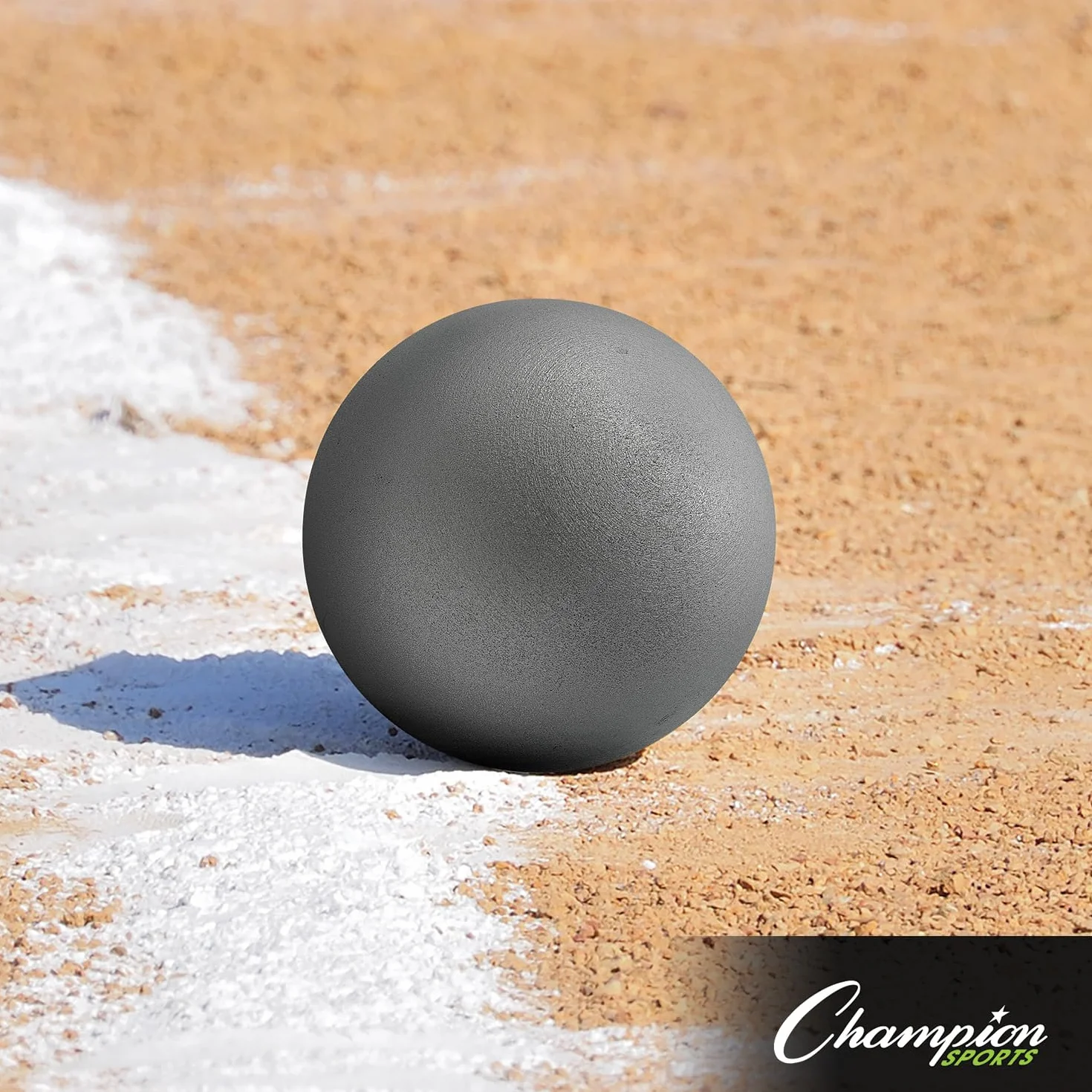 Champion Sports Bola de Lanzamiento de Peso Duradera para Entrenamiento en Pista y Campo