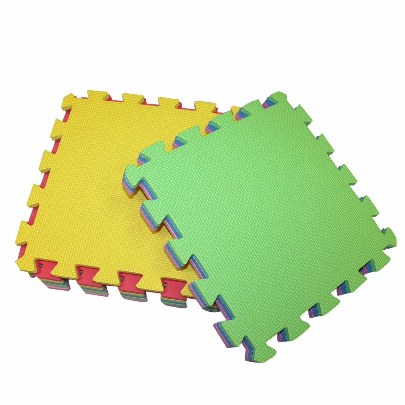 Alfombra de Puzzle Goma eva 9 Piezas de Colores