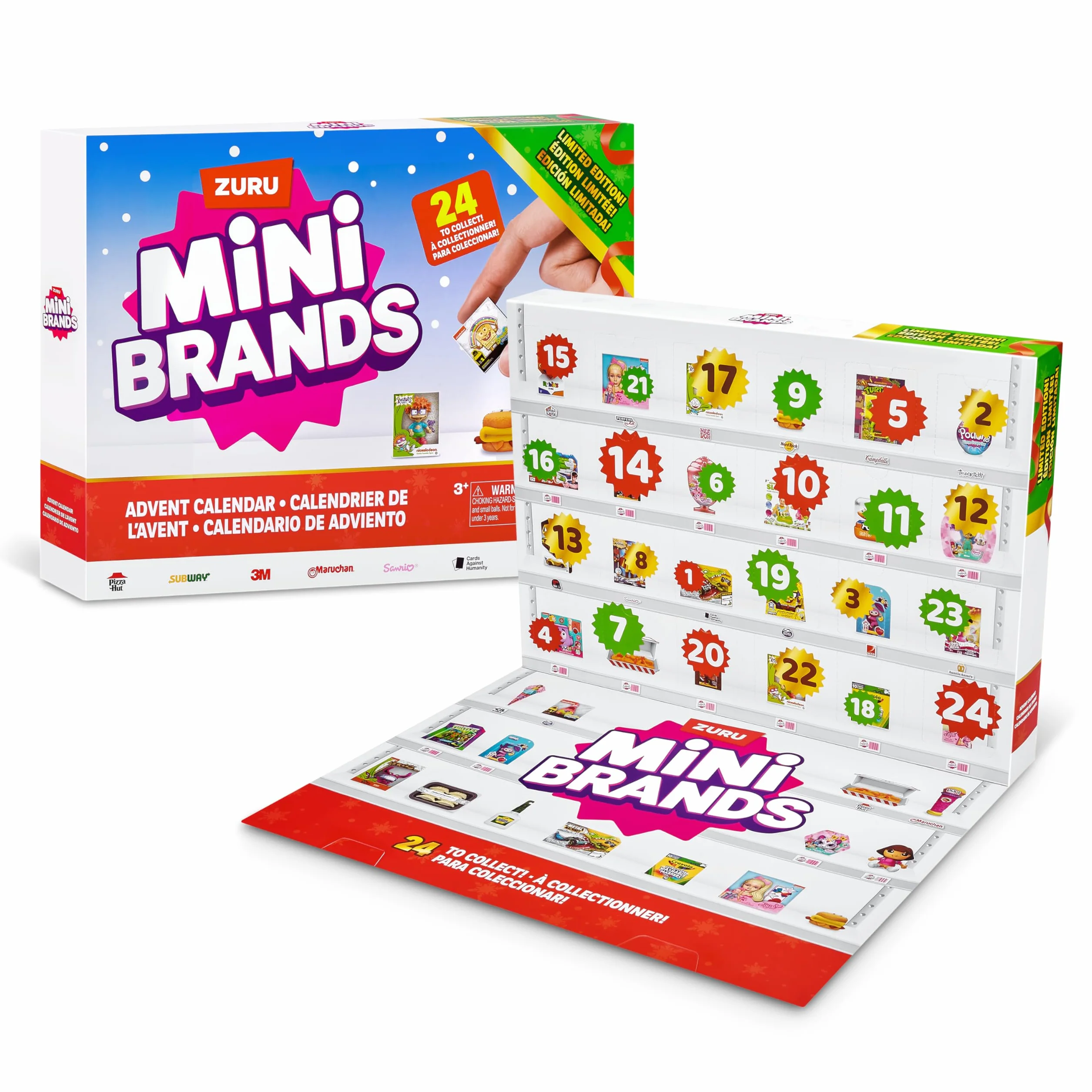 Calendario de Adviento de Mini Brands Retro Grocery, Foodie Mini Brands, and Toy Mini Brands Advent Calendar de ZURU