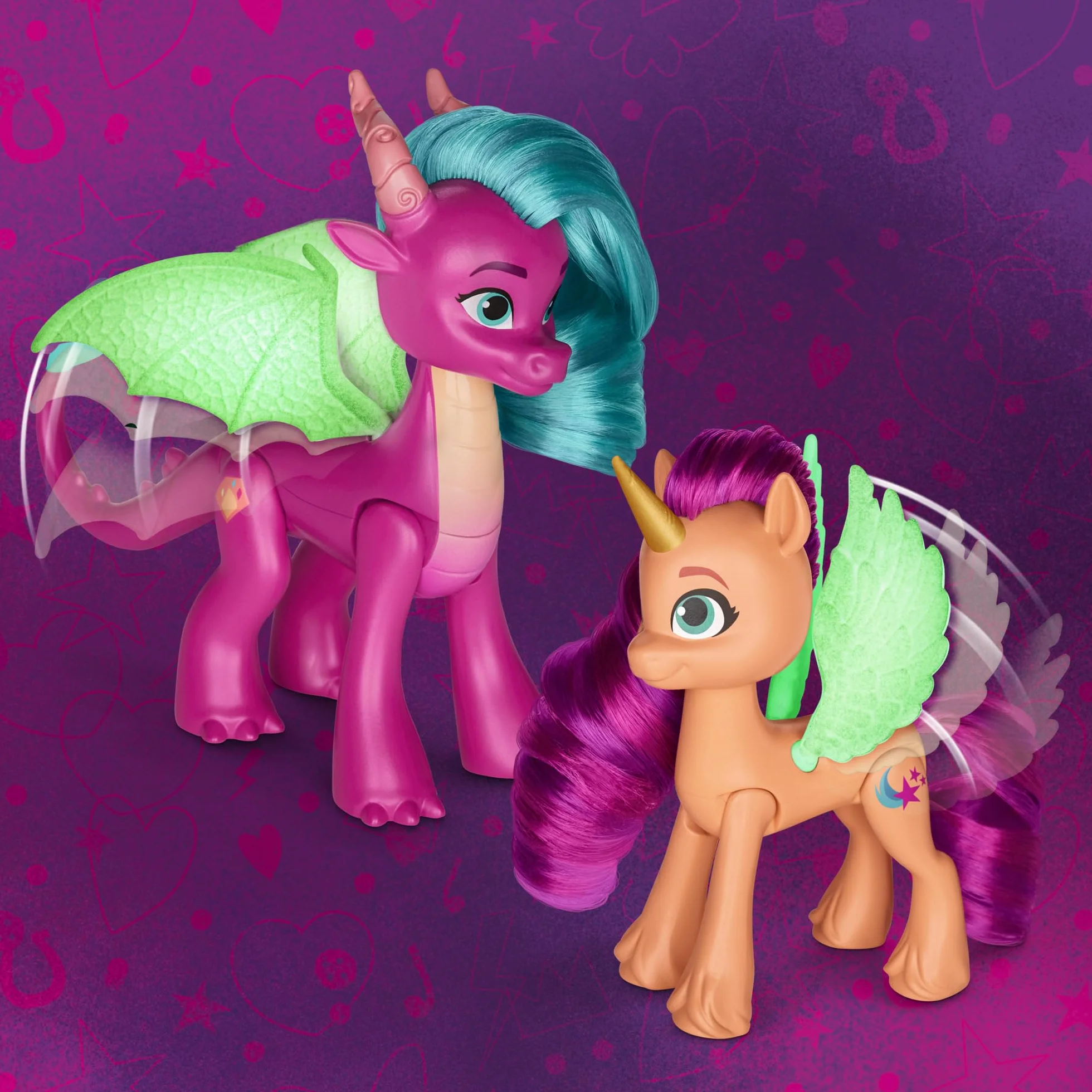 My Little Pony: Cuenta tu Historia - Sorpresa Fluorescente de Dragón