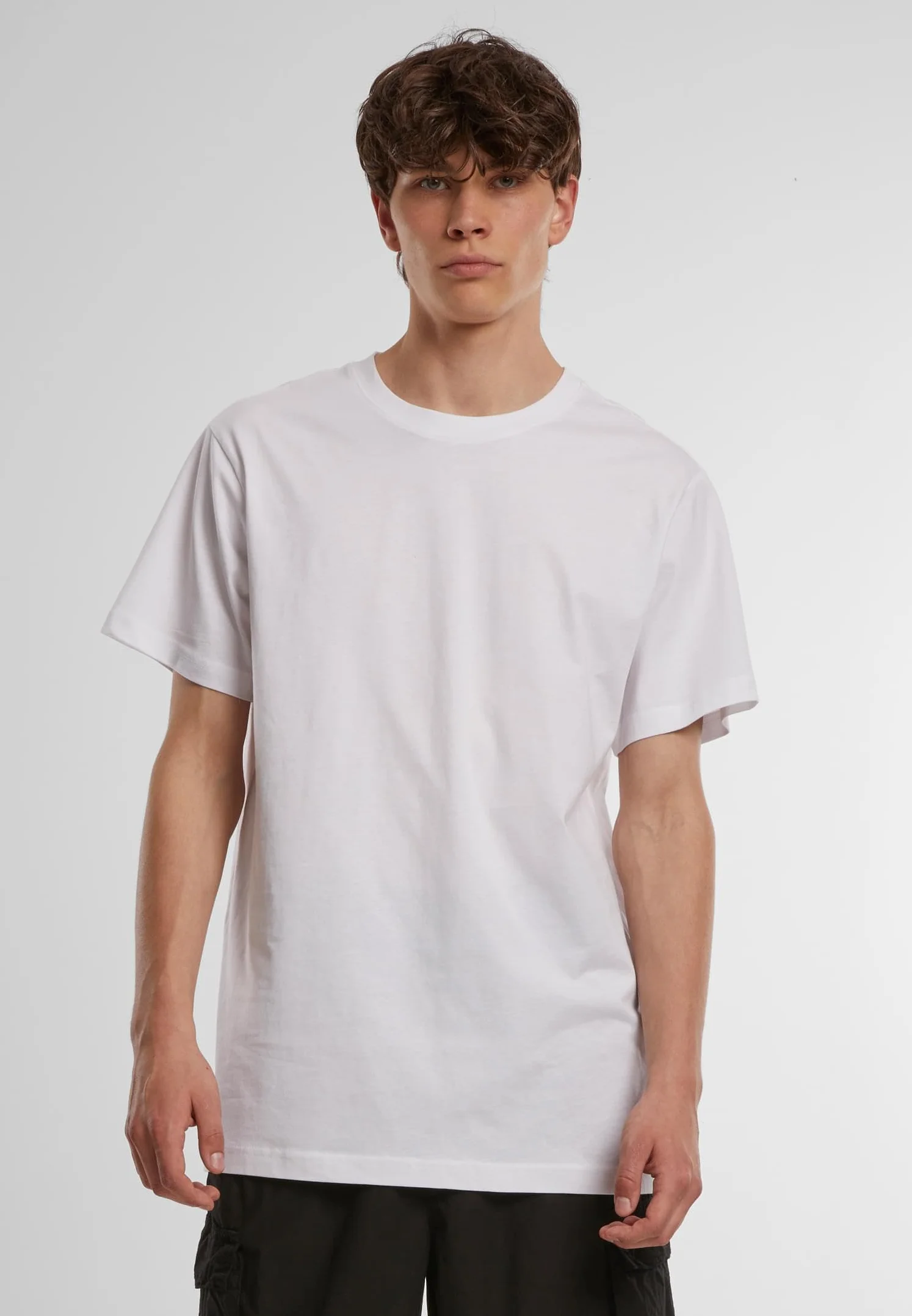 Build Your Brand BY004 T-shirt Round Neck Camiseta Hombre