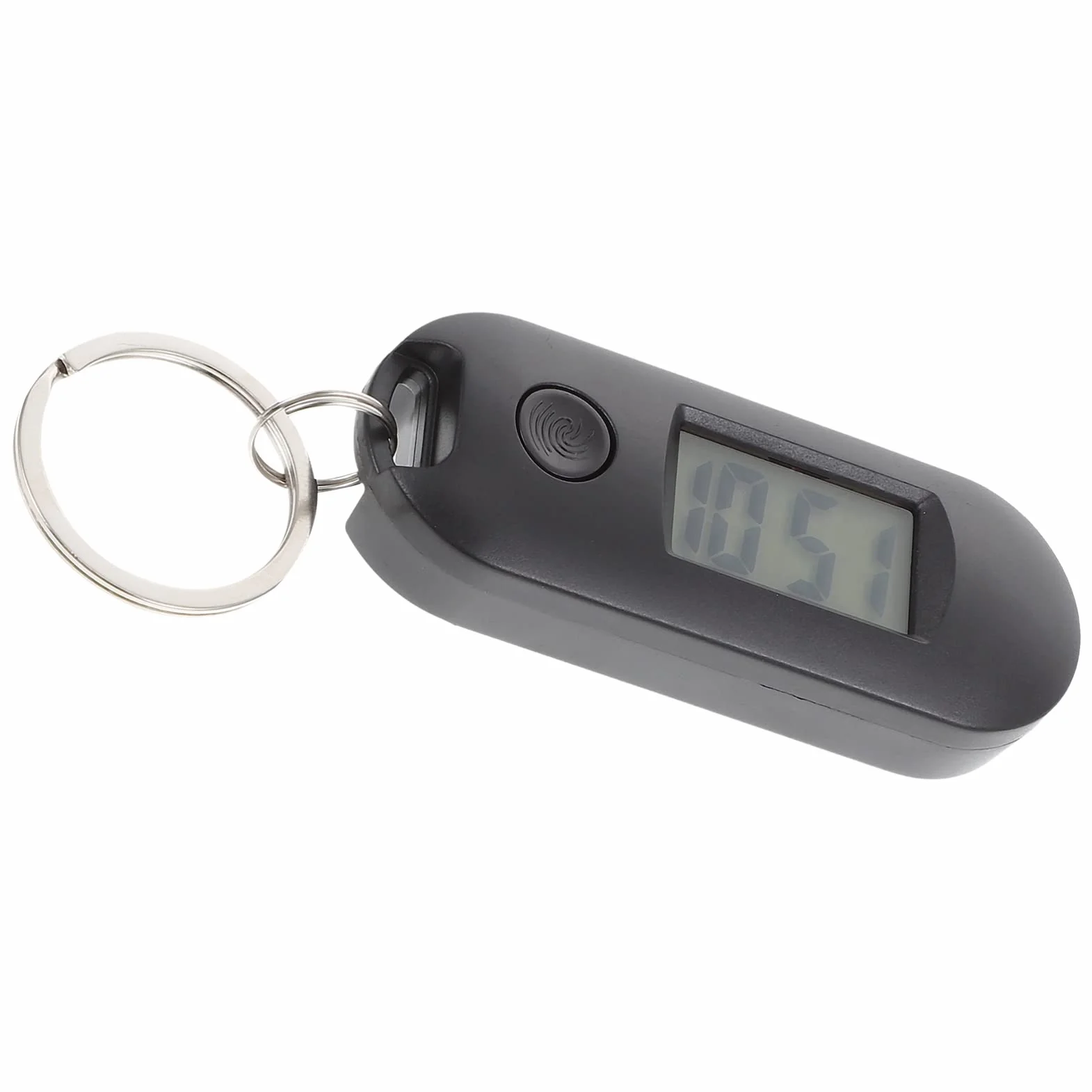 Reloj de enfermera digital llavero bolso colgante médico negro