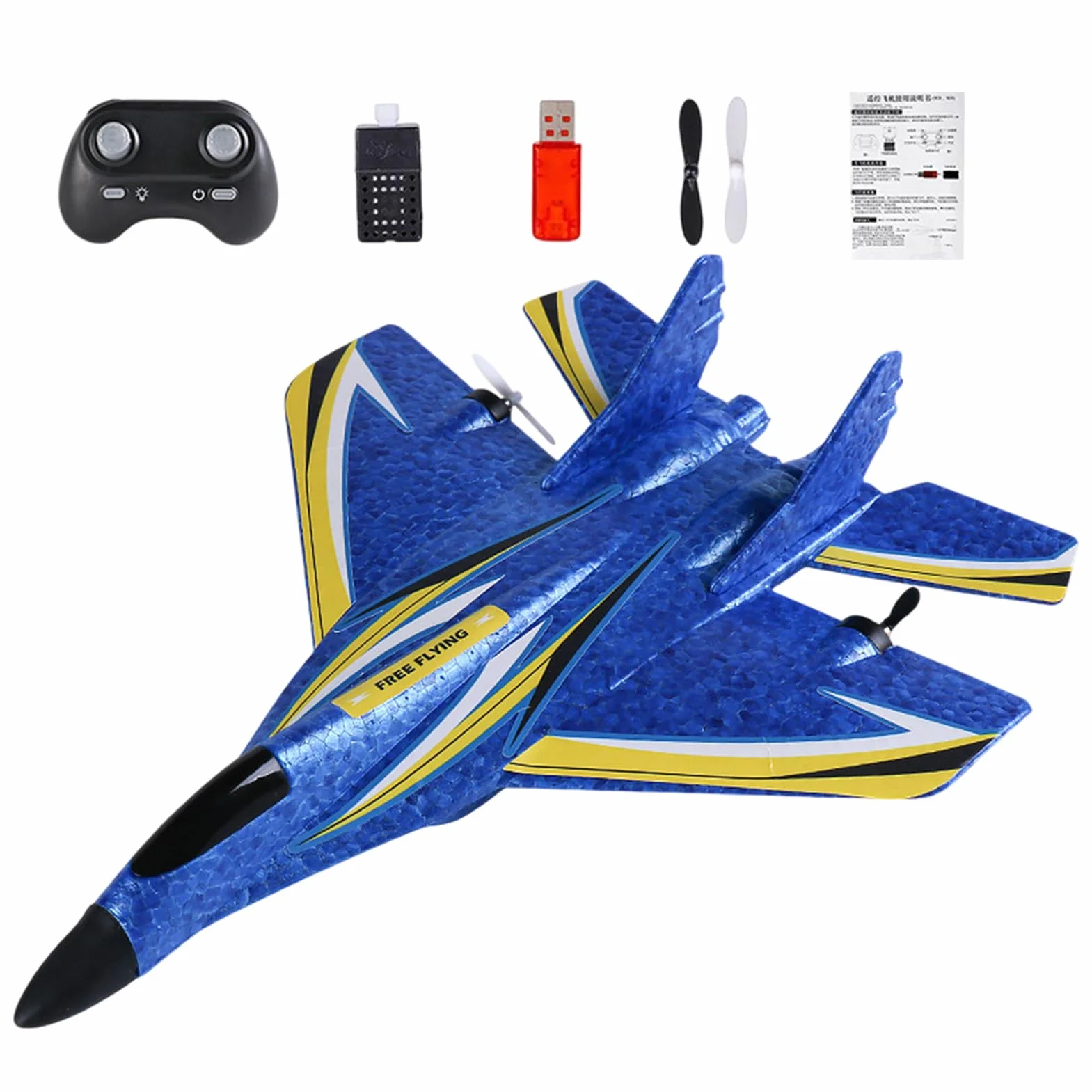 Plano De Control Remoto - Toys De Aviones De Avión RC Plano De Control Remoto Regalos | Avión Controlado Por Radio De Combate Spitfire Para Principiantes Con De Estabilización De Xpilot Con |