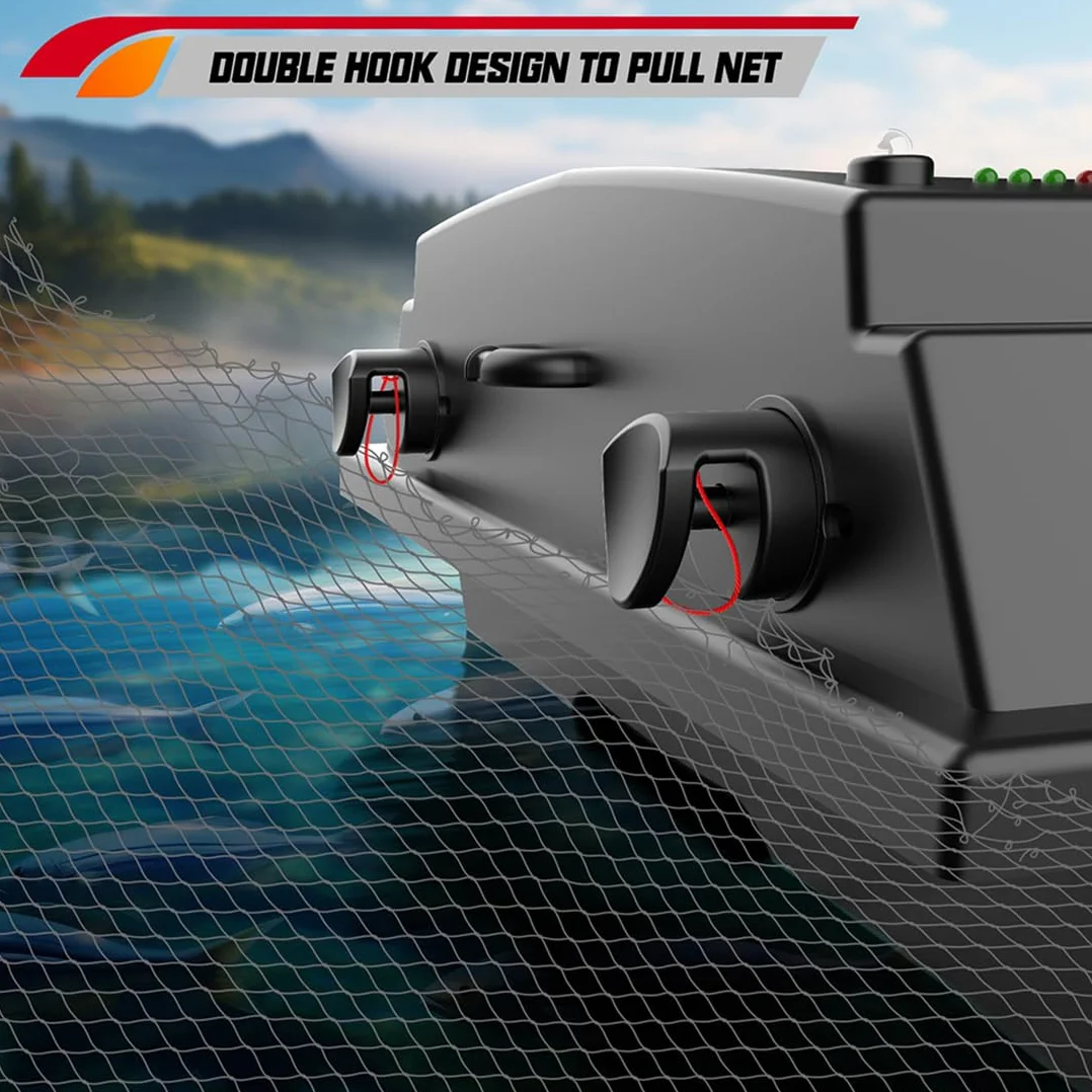 Barco de pesca RC con cebo, V030 12 V 2.4 G, barco de pesca RC de alta velocidad con posicionamiento GPS, control remoto de 800 m, 180 puntos de referencia GPS, carga útil de 3 kg, retorno automátic