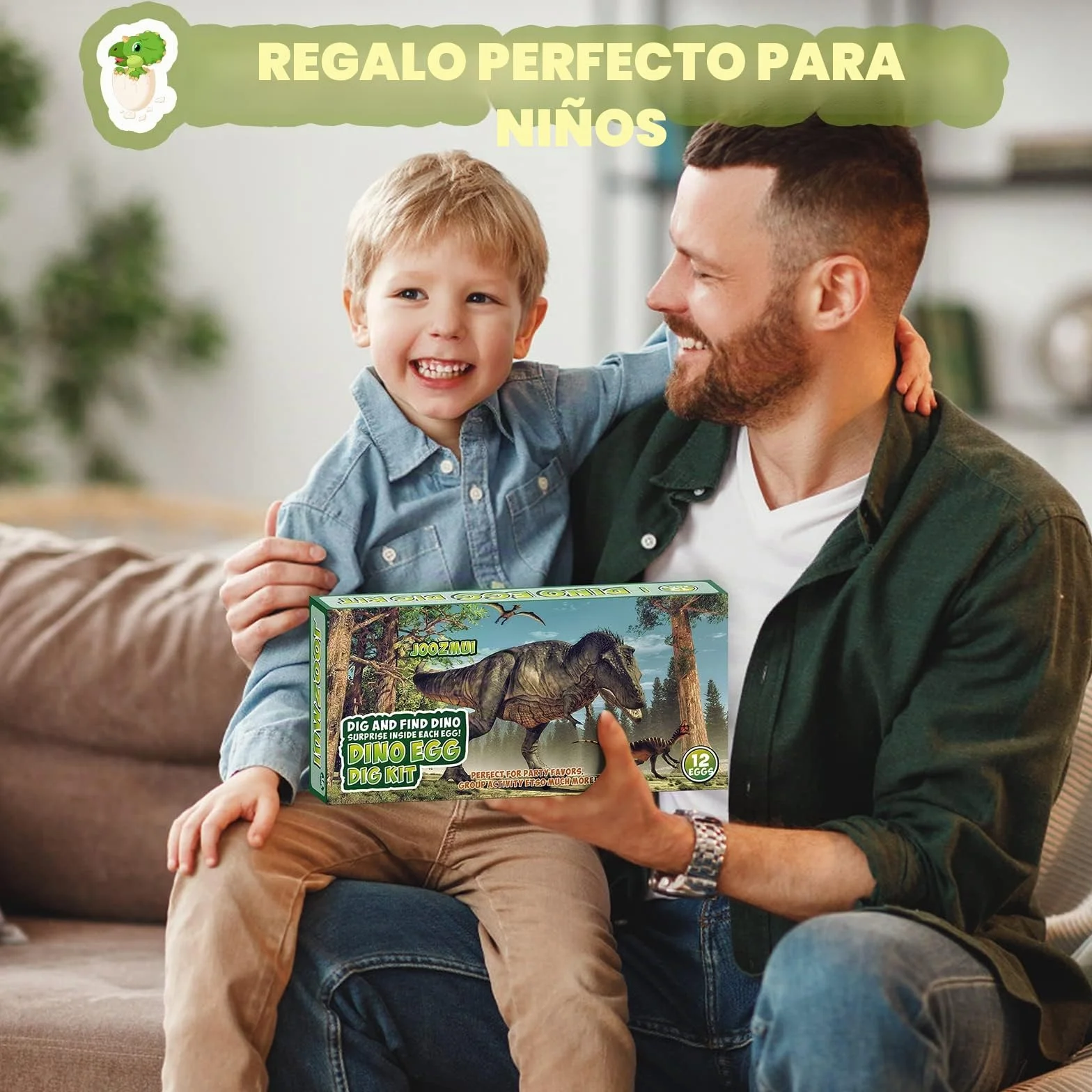 Joozmui Dinosaurios Juguetes Niños 4-10 años Regalo Montessori Kit de Exploración