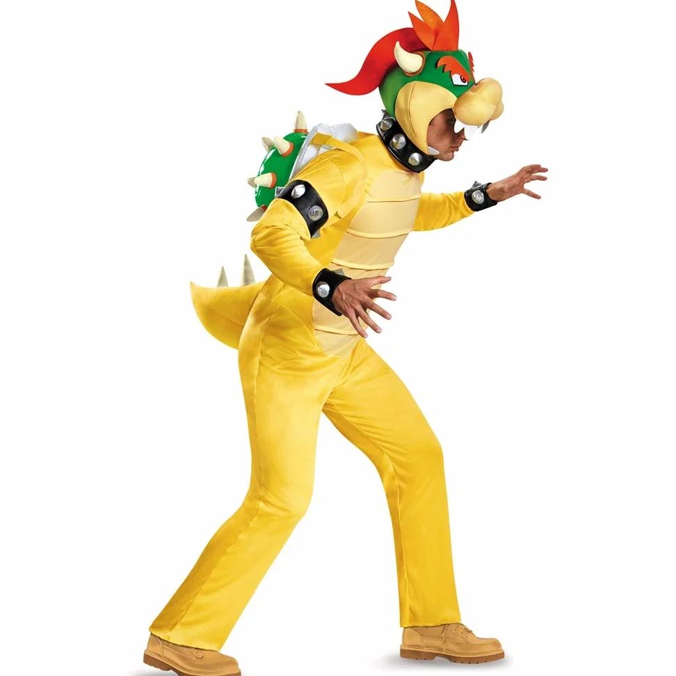 Disguise Disfraz Bowser Adulto, Bowser Mario Bros Disfraz, Mario Bros Disfraz Adulto, Bowser Disfraz Adulto, Disfraz Personajes Mario Bros, Disfraz Carnaval Adulto Talla XXL