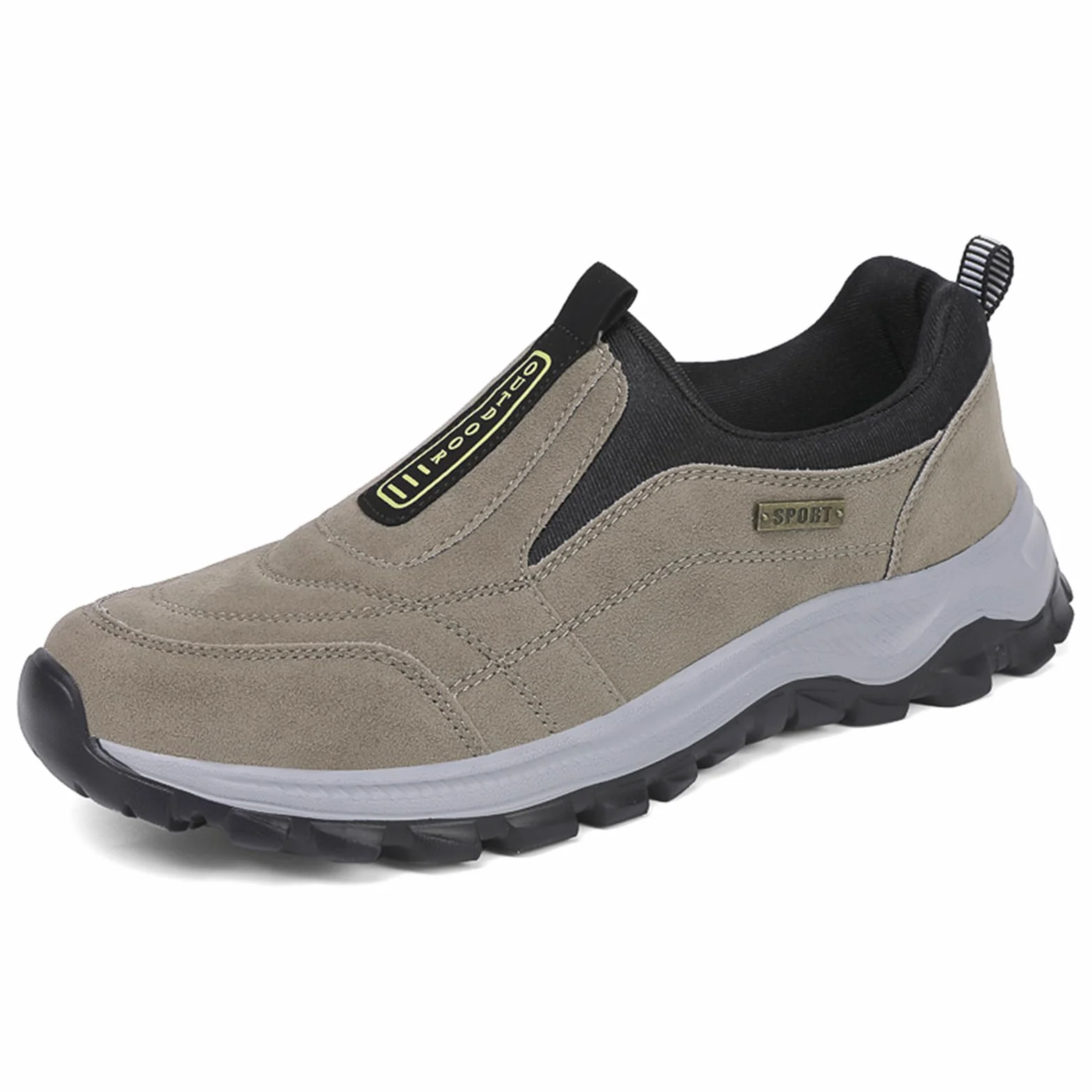 Mocasines sin Cordones para Hombre Zapatillas Ortopédicas Calzado de Walking Deportivo