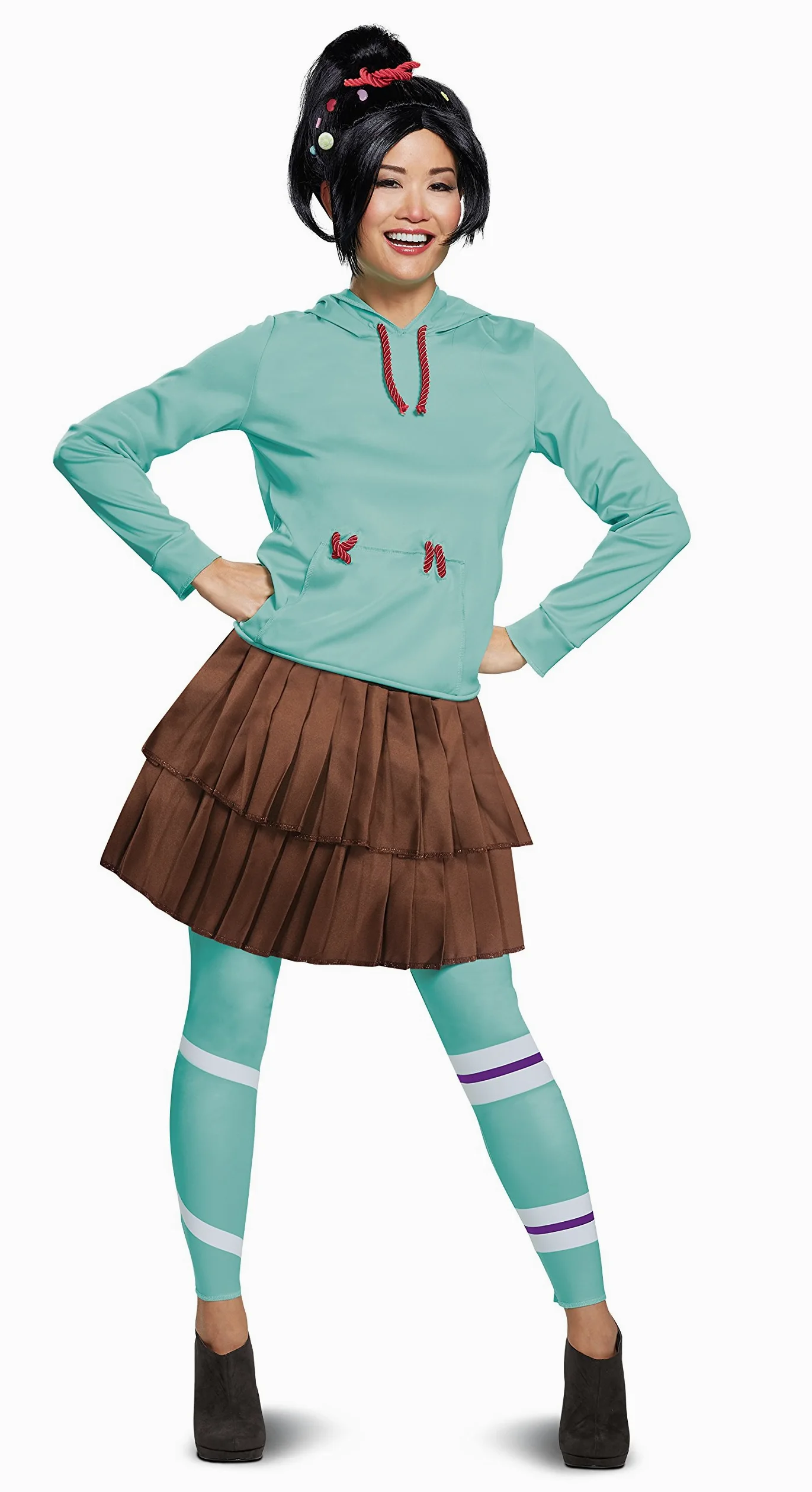 Disguise Wreck It Ralph 2 Deluxe Vanellope Women's Fancy Dress Costume X-Large