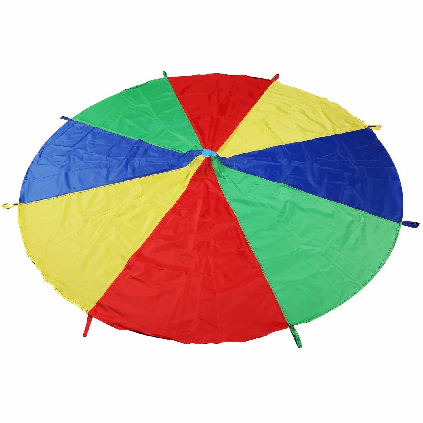 Paracaídas de Juego Infantil Multicolor 8 Asas 2m para Niños Interior Exterior
