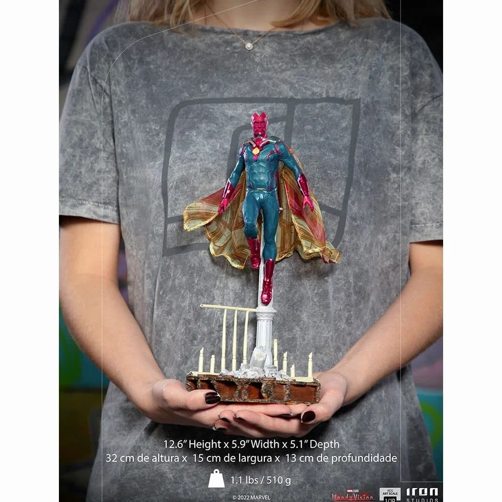 Iron Studios- WANDAVISION Vision 1/10 Statue Estatuas, Multicolor (83423)