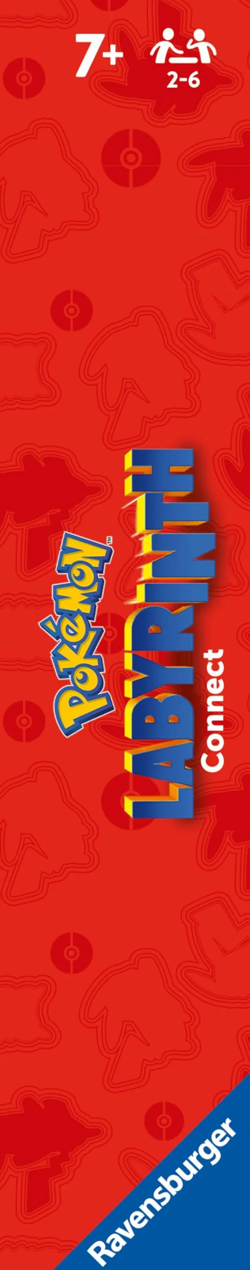 Ravensburger - Laberinto Pokemon Connect, Juegos de Mesa Niños 7 Años o más, 2-6 Jugadores, Juego de Viaje, Regalo Niño 7 años, Juegos de Mesa Familia, Versión en Español