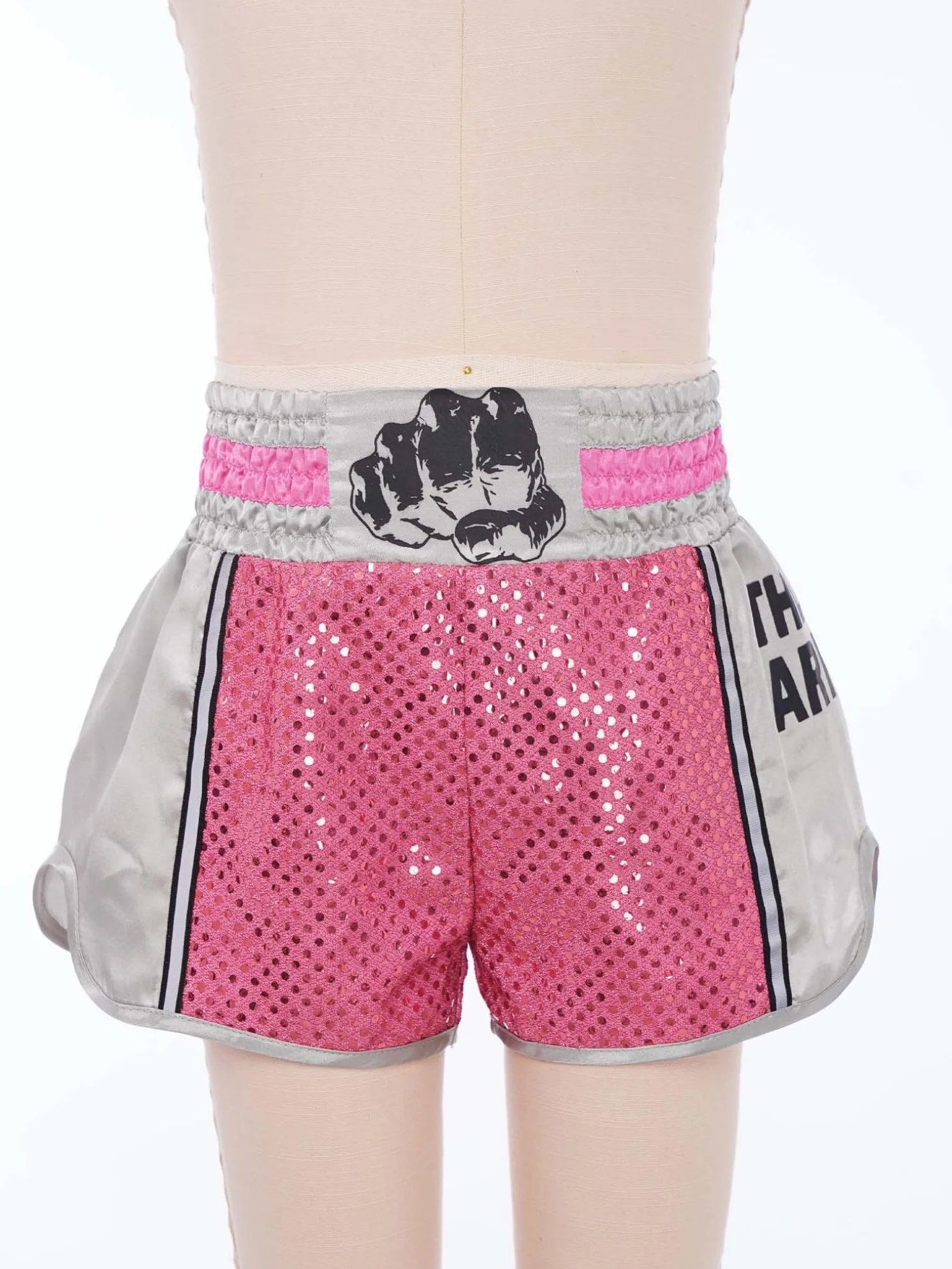 Freebily Pantalones Cortos de Boxeo para Niños Secado Rápido Shorts Kickboxing BJJ Artes Marciales