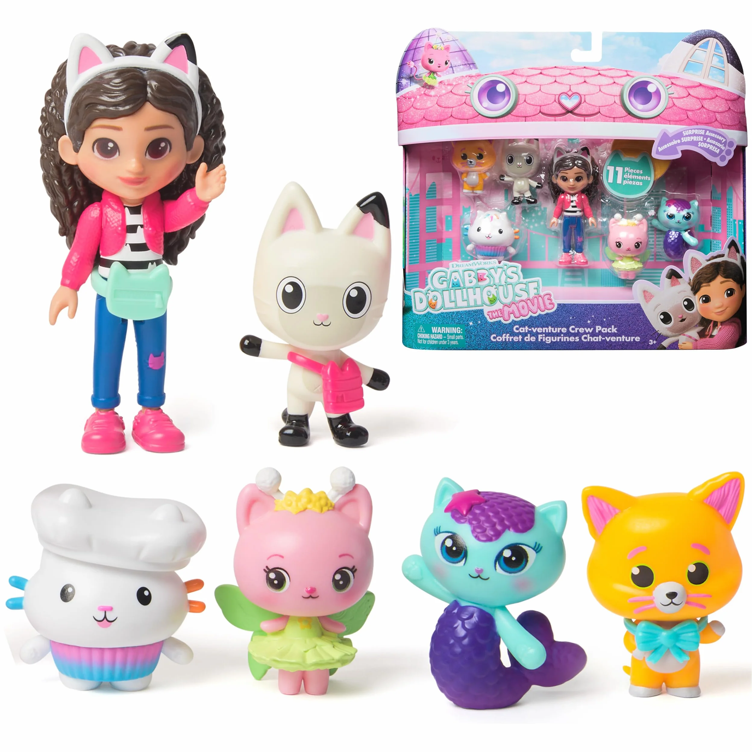 Gabby's Dollhouse Figure Movie Figures Giftset