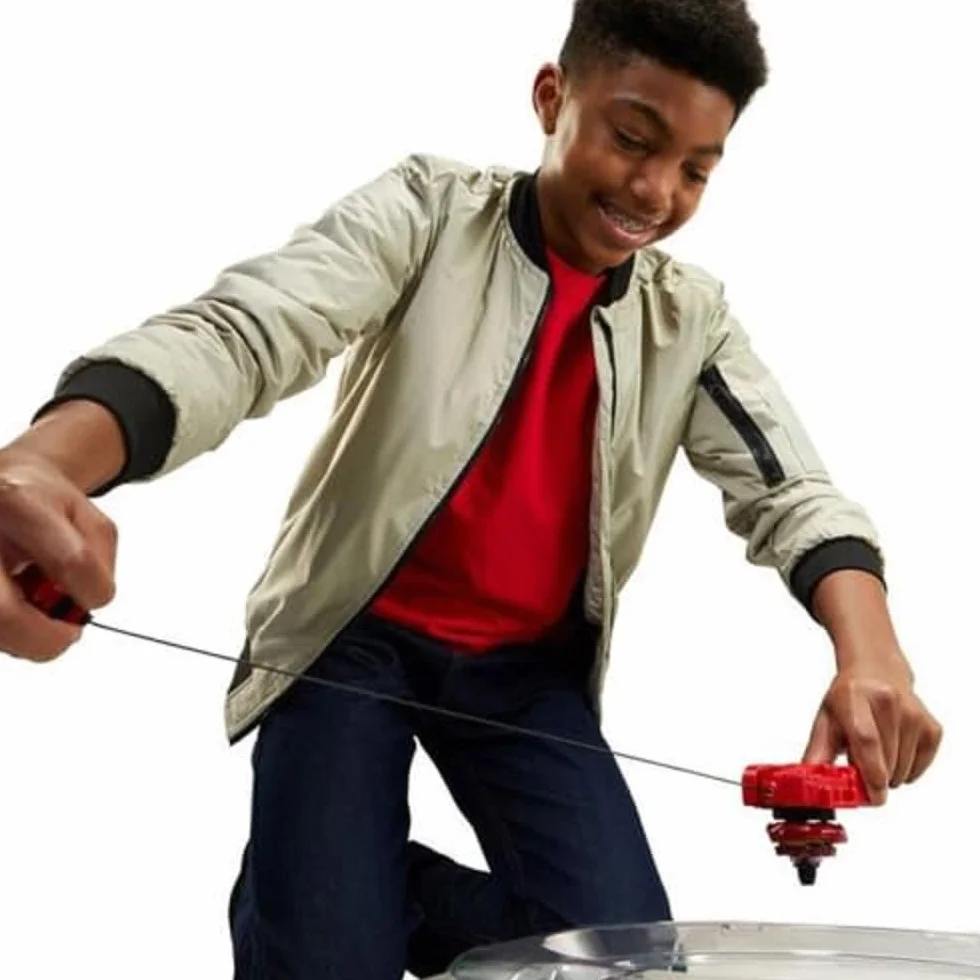 Beyblade X Set Premium Lanzador Cuerda Top Soar Phoenix 9-60GF Trompo Juguete Competición