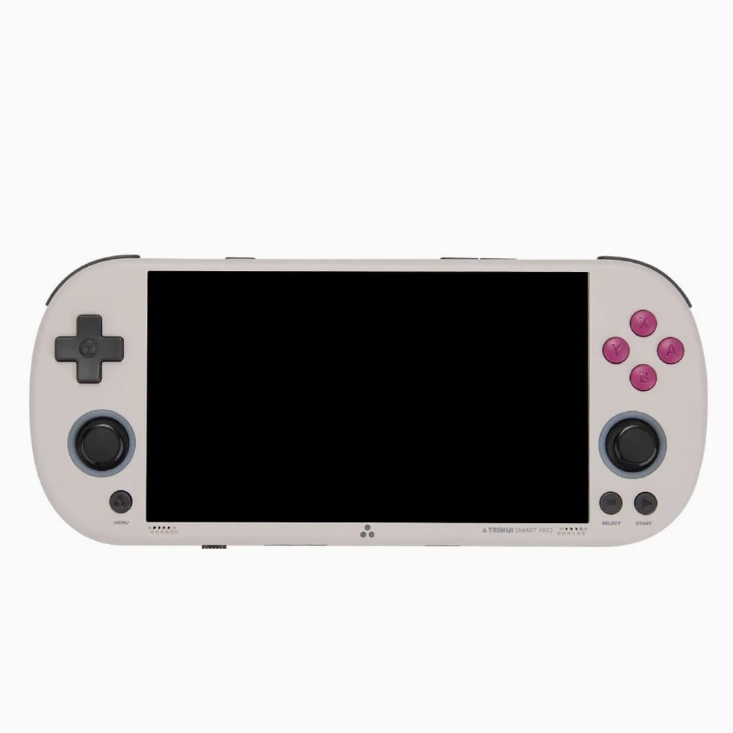 SMART PRO Pantalla IPS de 4,96 pulgadas Consola de juegos portátil retro portátil sin juegos, gran capacidad de 5000 mAh, admite memoria extendida