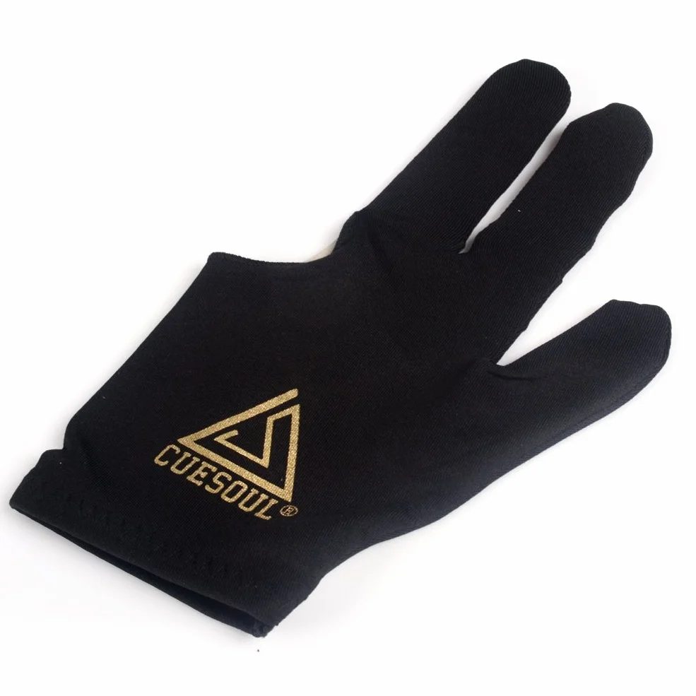 CUESOUL 3 Guantes para Billar y Snooker, 10 Unidades