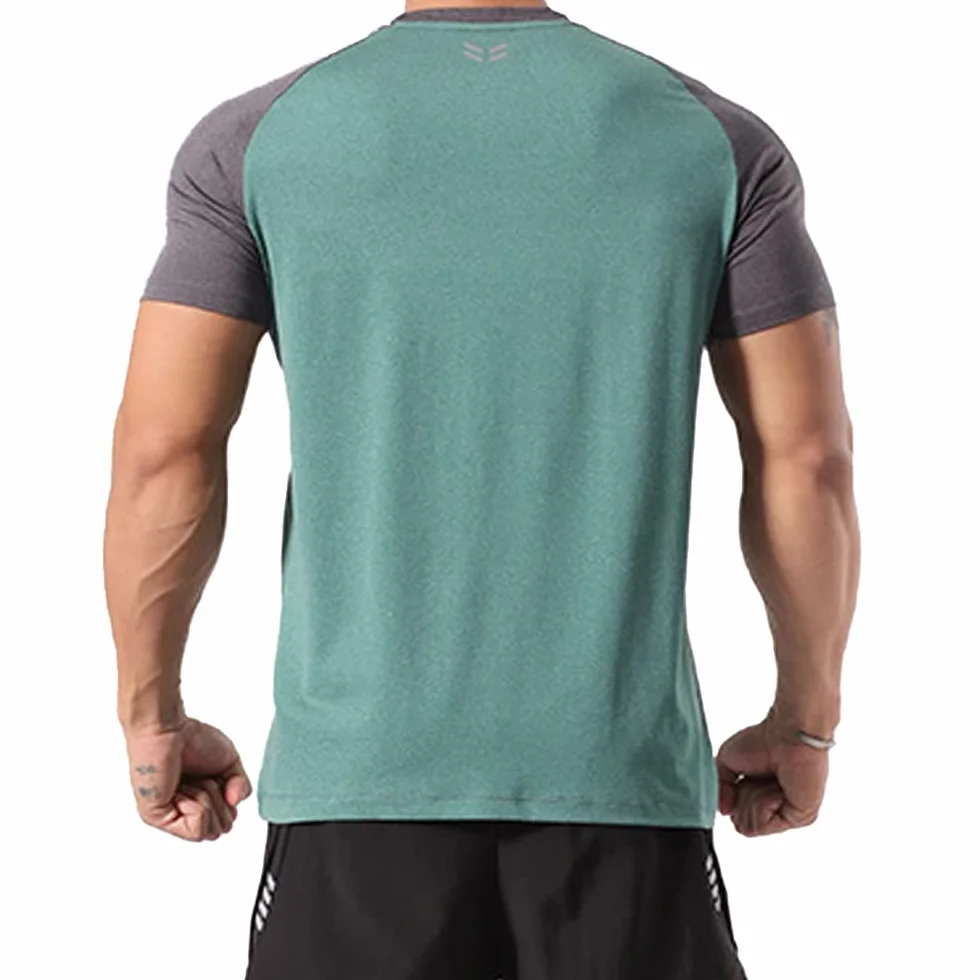 GYMAPE Muscle Camisetas Hombre Atlético Entrenamiento Transpirable Secado rápido Correr Gimnasio
