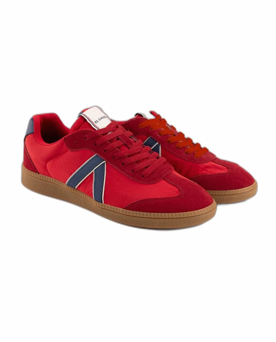 El Ganso Zapatilla Setentera Nylon Granate