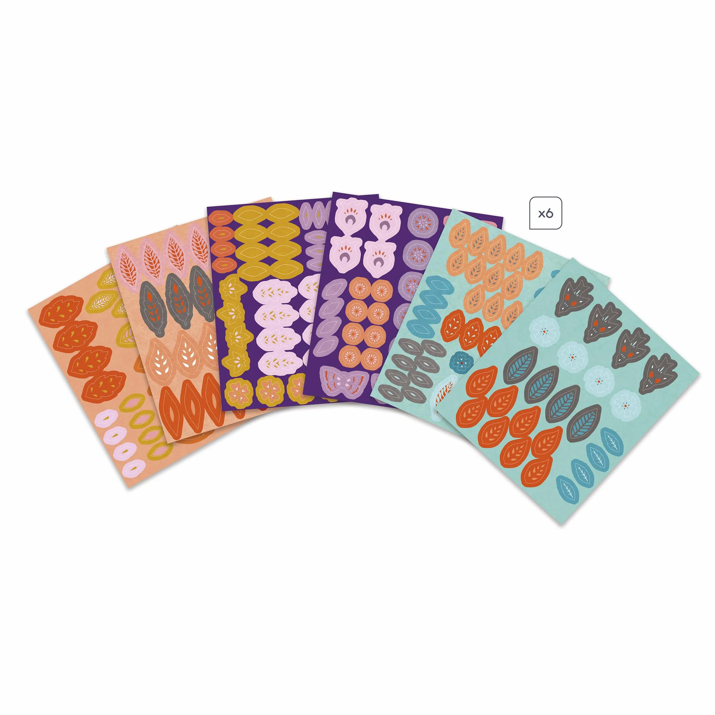 Janod Talleres de la Calma 3 Mandalas Naturales, Kit Manualidades Motricidad Fina, Desde 7 Años, J07755