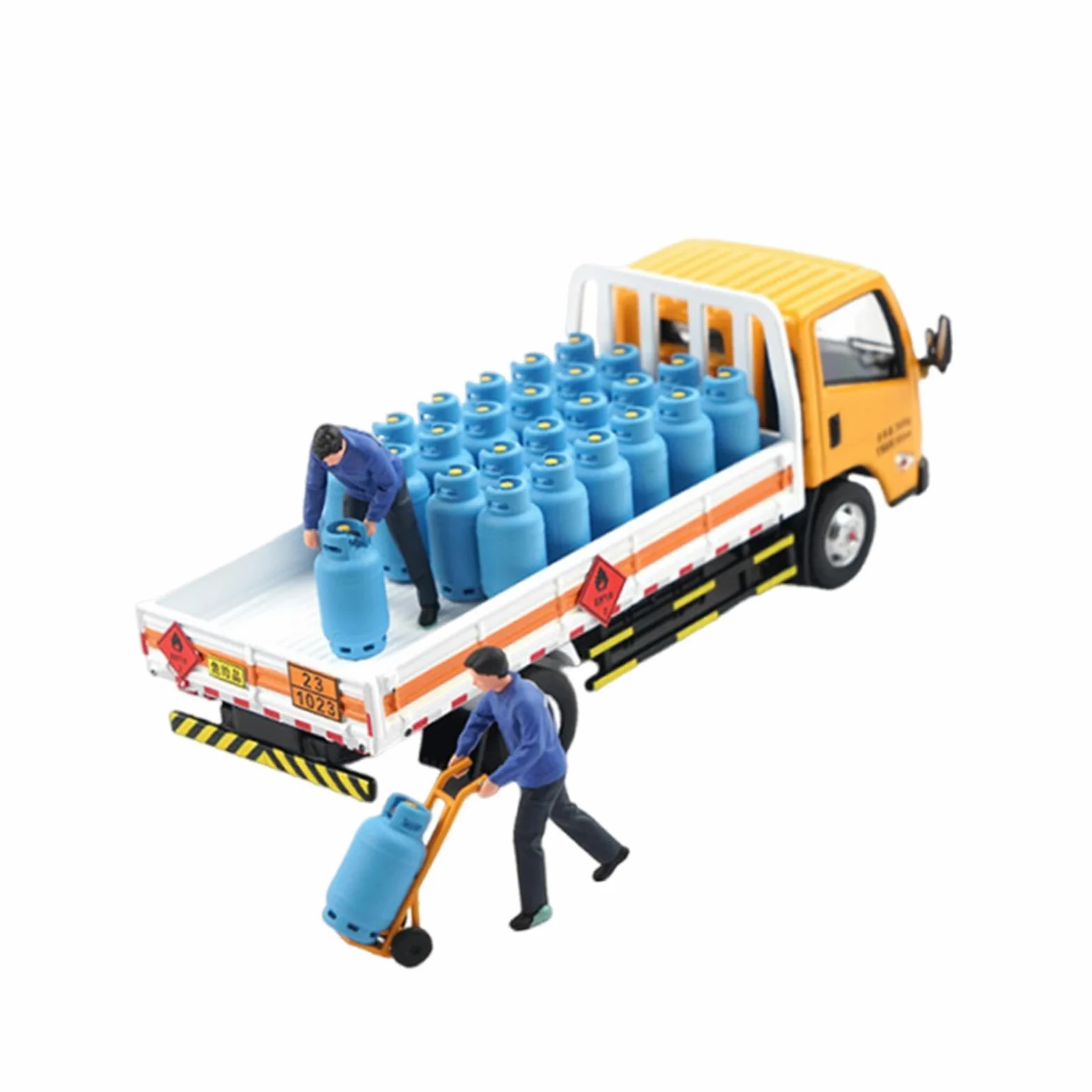Colcolo Camión a Escala 1/64, Modelo de camión, Juguete para niños, Adorno, portátil, Ligero, para Fiestas, Coleccionable, vehículo en Miniatura,