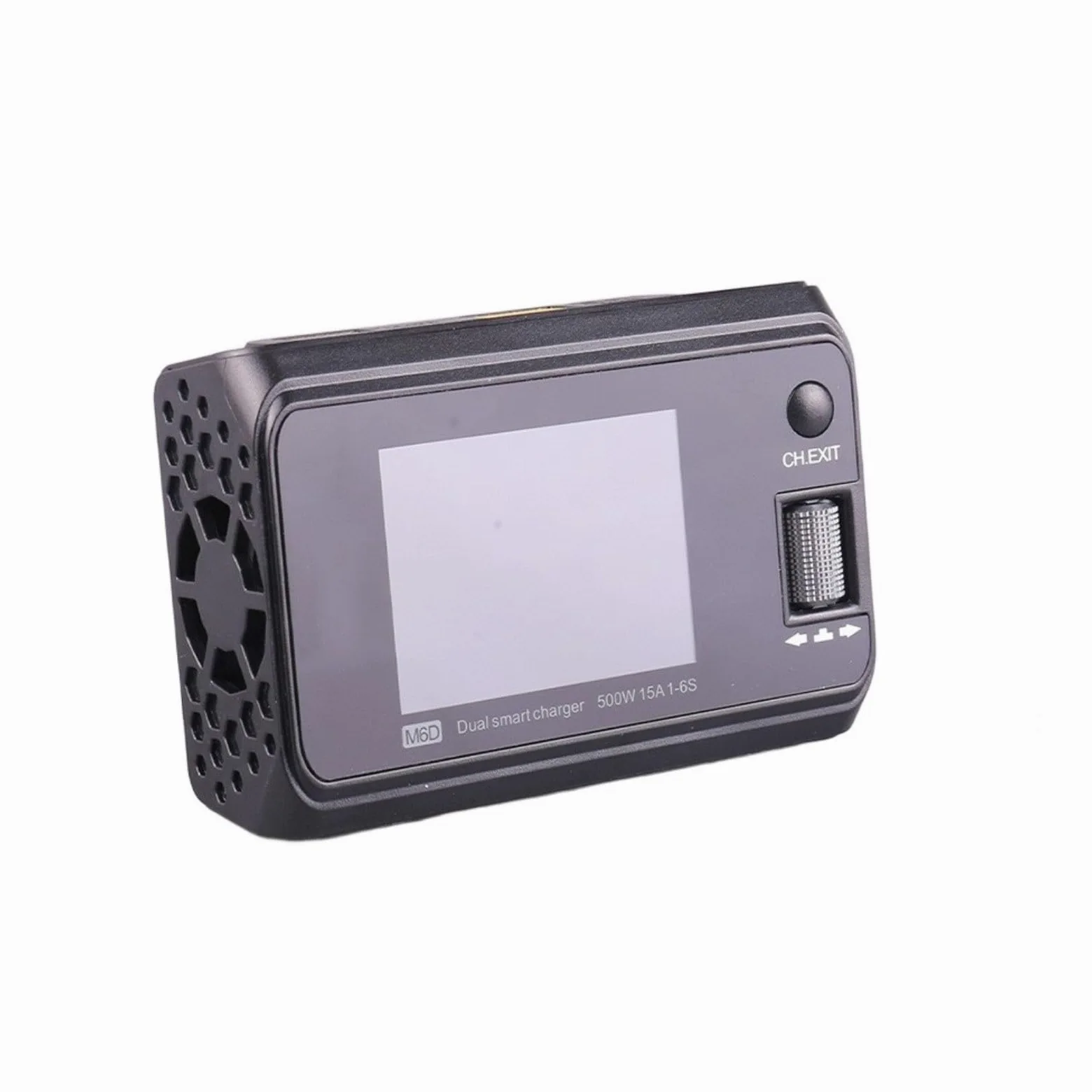 M6D Dual Channel 500W Balance para cargador para 6S para baterías Lipo con distribución de potencia asíncrona e interfaz USB para actualización de firmware (B)