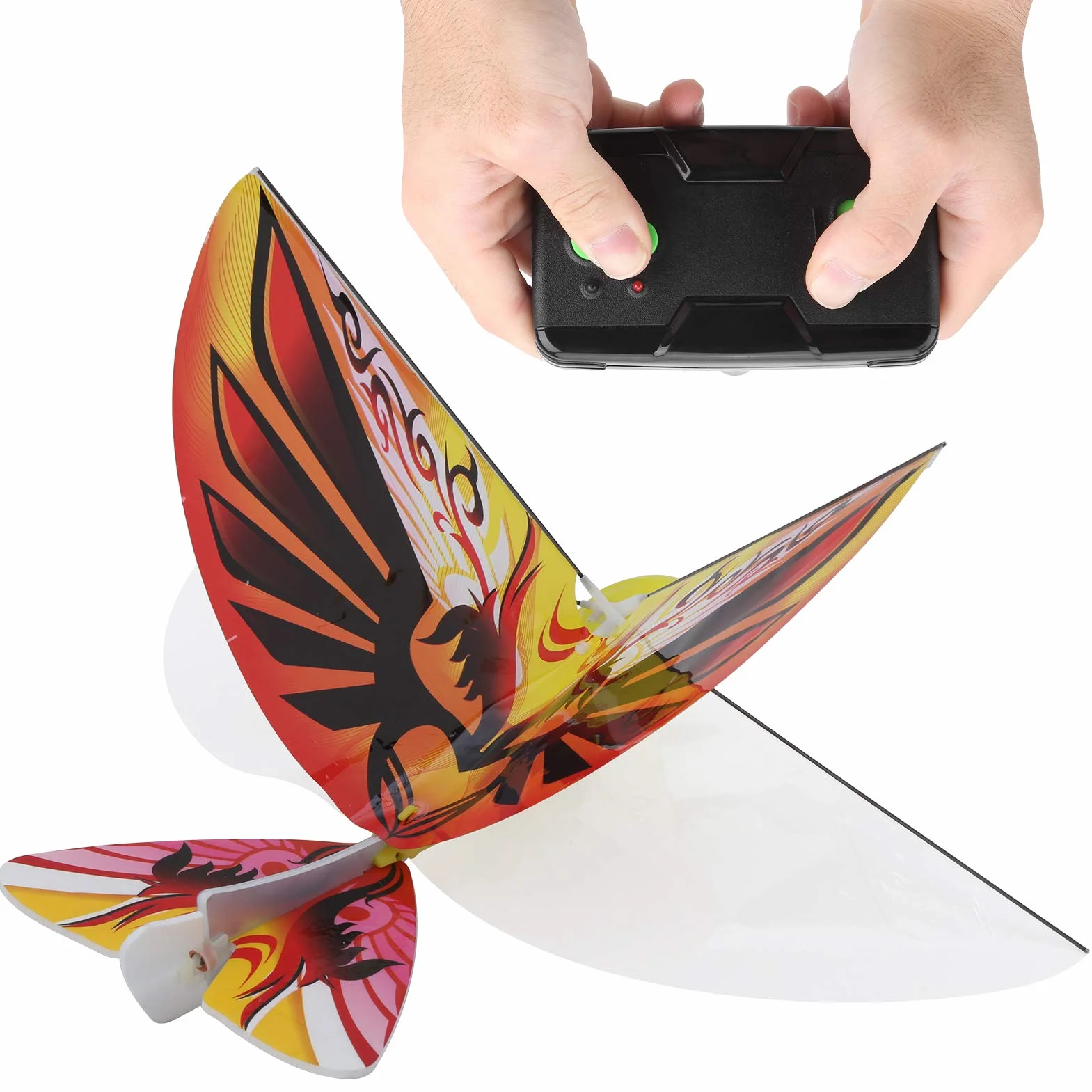 VGEBY Pájaro Biónico Volador, Alta Simulación y Control Remoto 2.4GHz, Juguete para Niños RC, Juguetes Voladores para Regalos, Diversión al Aire, Actividades Familiares