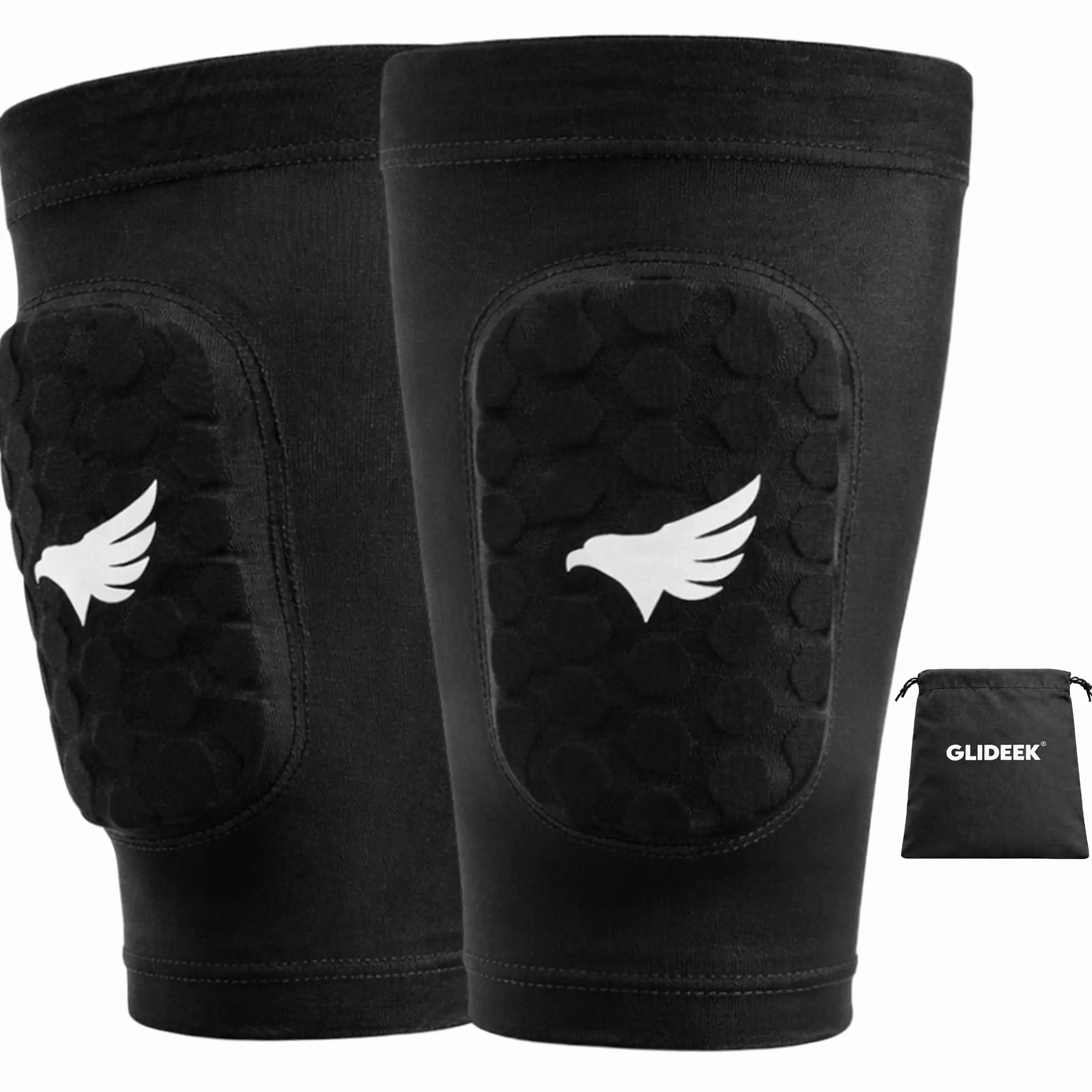 Light Pro Mini Espinilleras Integradas para Fútbol, Protectores de Espinilla Ultraligeras