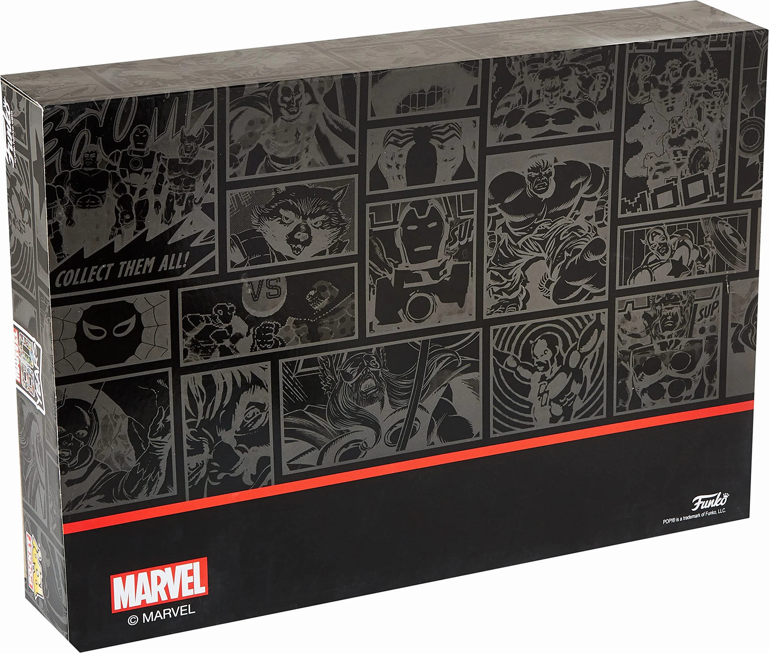 Funko Advent Calendar: Marvel 24pc - Iron Man - (Pocket POP!) - Marvel Comics - Calendario De Adviento - 24 Días De Sorpresas - Figura Miniatura Coleccionable - Caja Misteriosa - Idea De Regalo