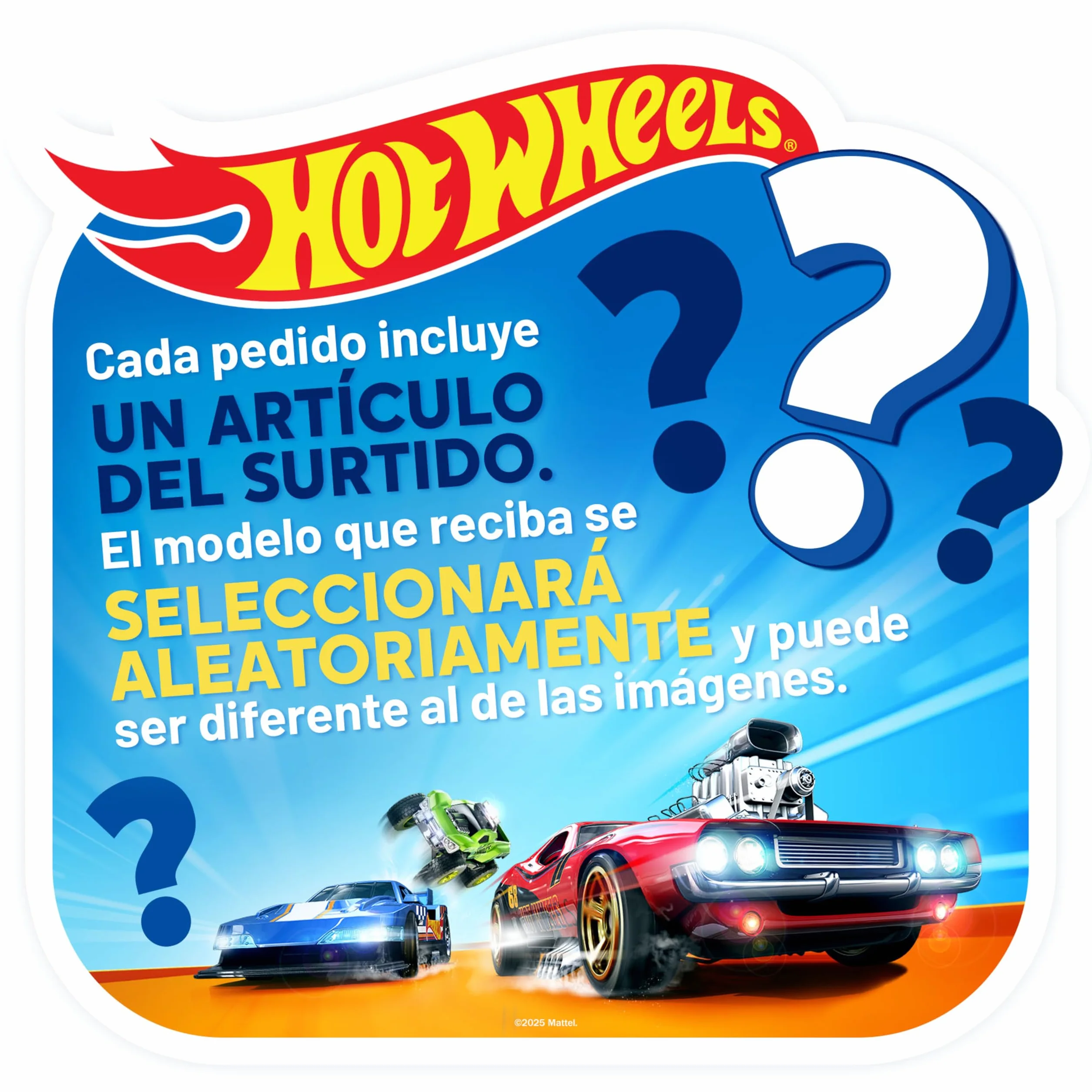 Hot Wheels Monster Truck Coches de Juguetes 1:64 (Modelos Surtidos, selección aleatoria), FYJ44