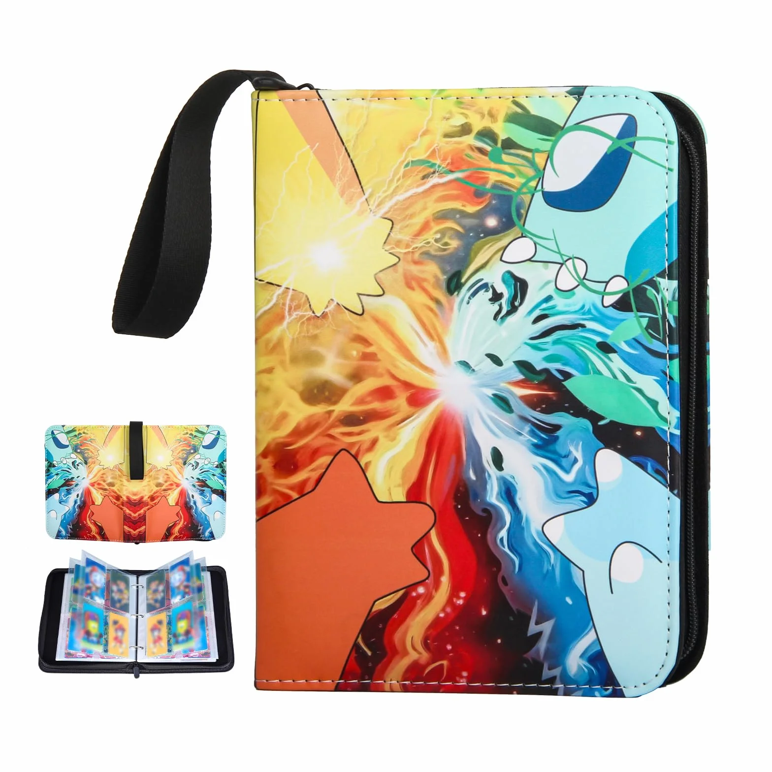Album Para Cartas, 440 Álbum Colección, 55 Páginas Álbum de Cartas Coleccionables, Carpeta Cartas Transparente