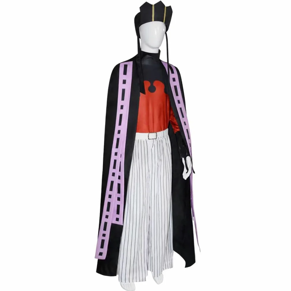 Disfraz de anime para hombre, talla de EE. UU., traje de fiesta (2XS)