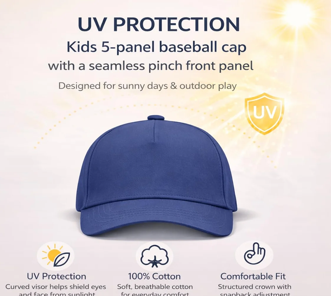 Gorra de béisbol niños y niñas